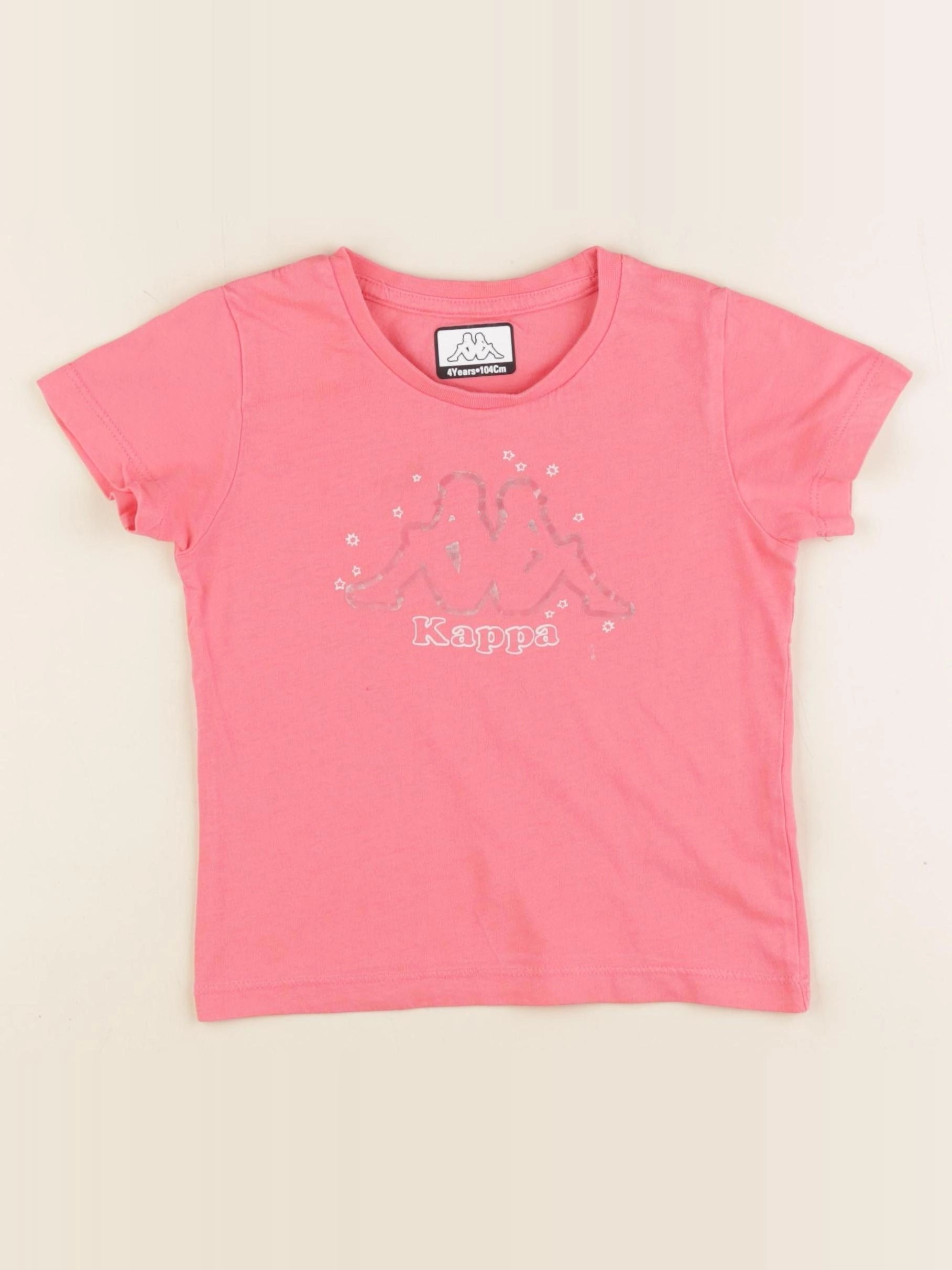 Kappa - tee-shirt orange - 4 ans