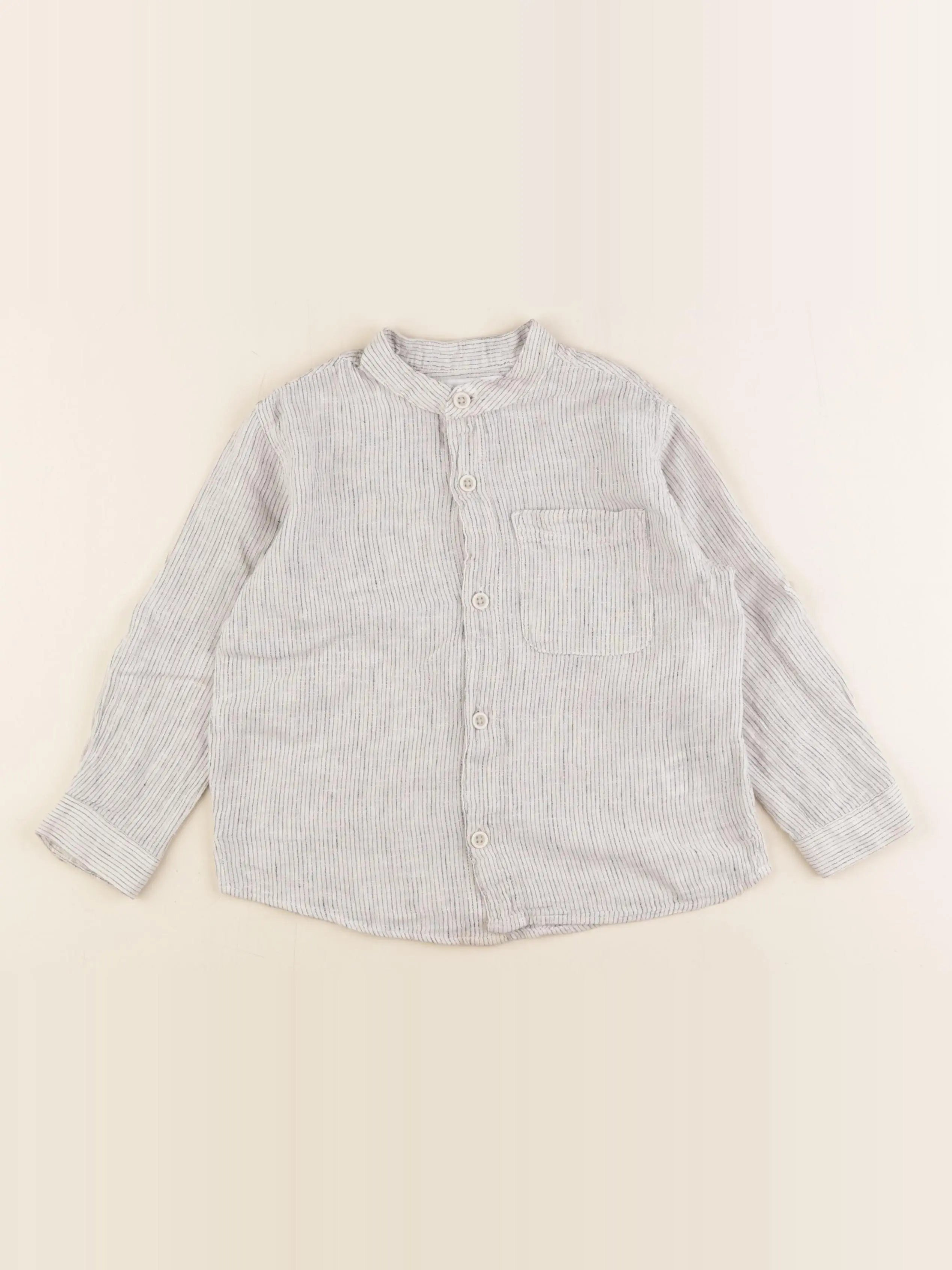Zara - chemise beige - 4 ans