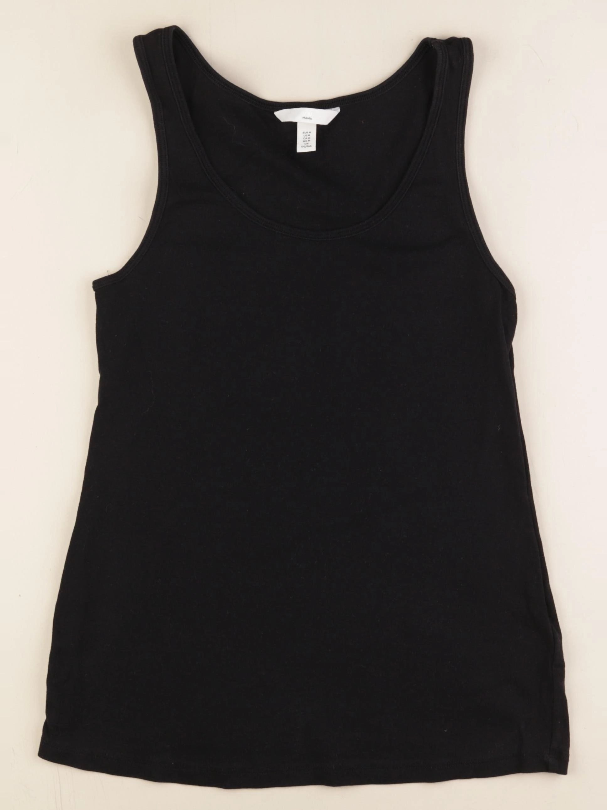 H&M - débardeur grossesse noir - m
