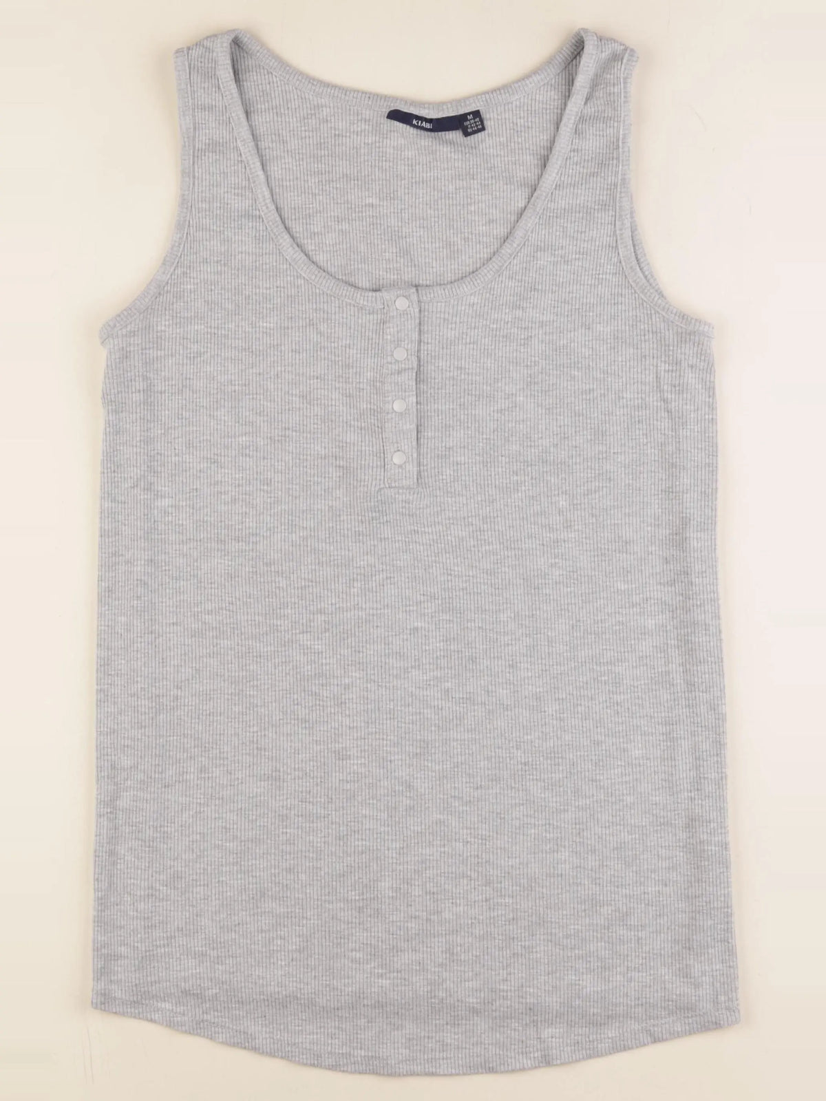 Kiabi - débardeur grossesse gris - m