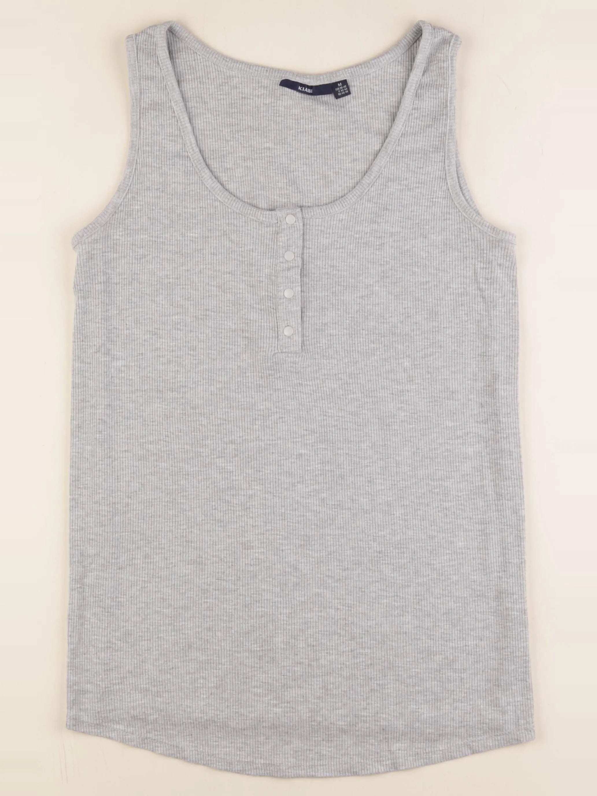 Kiabi - débardeur grossesse gris - m