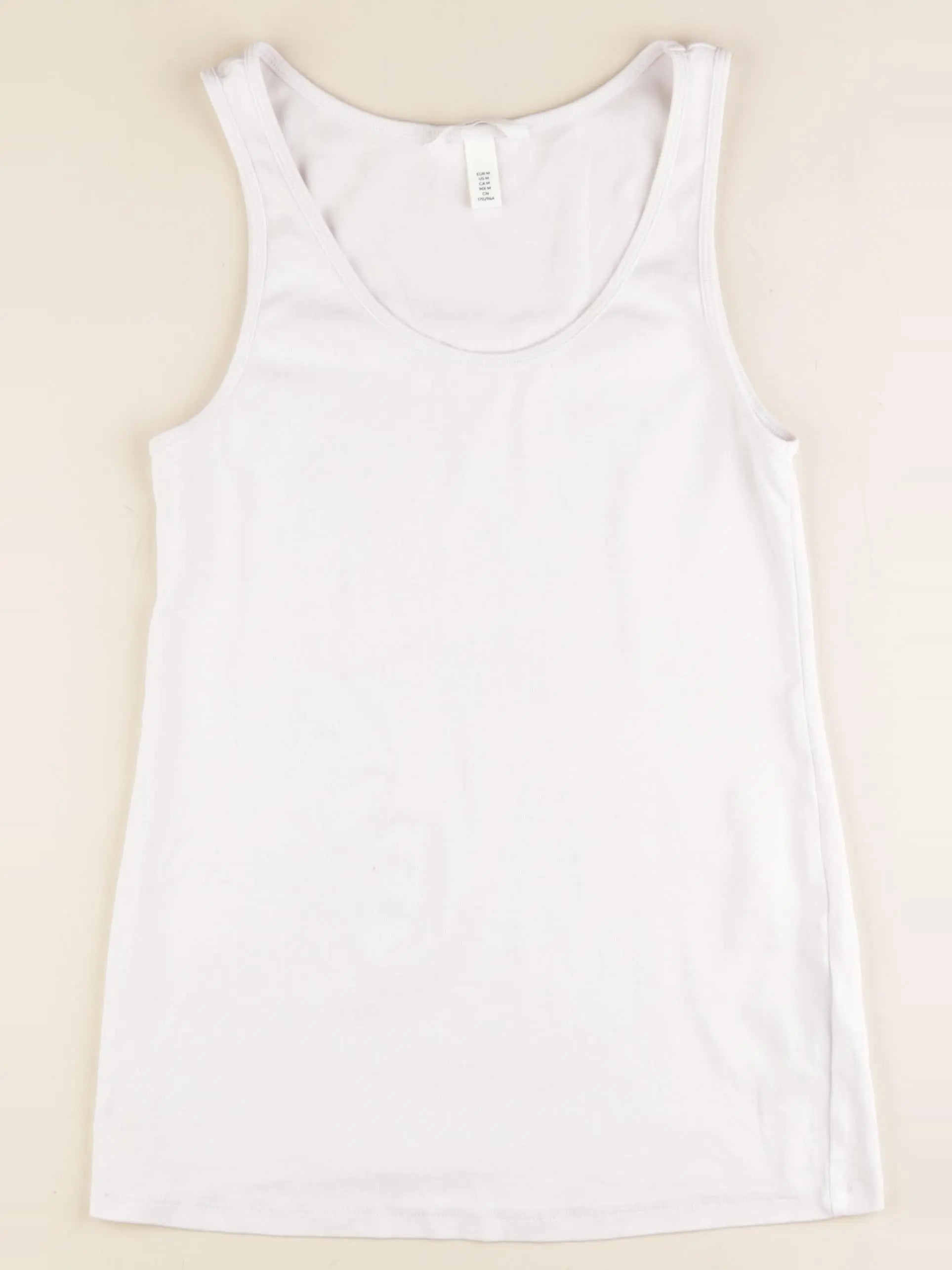 H&M - débardeur grossesse blanc - m