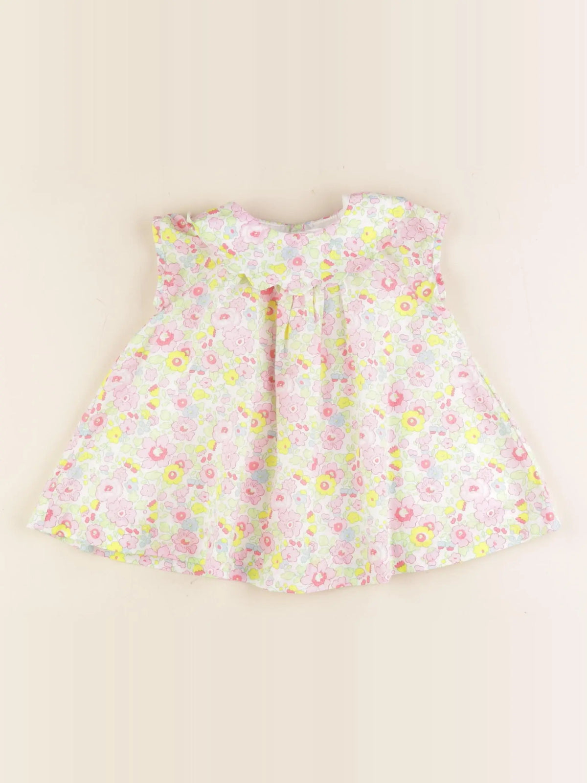 Jacadi - robe liberty multicolore - 6 mois