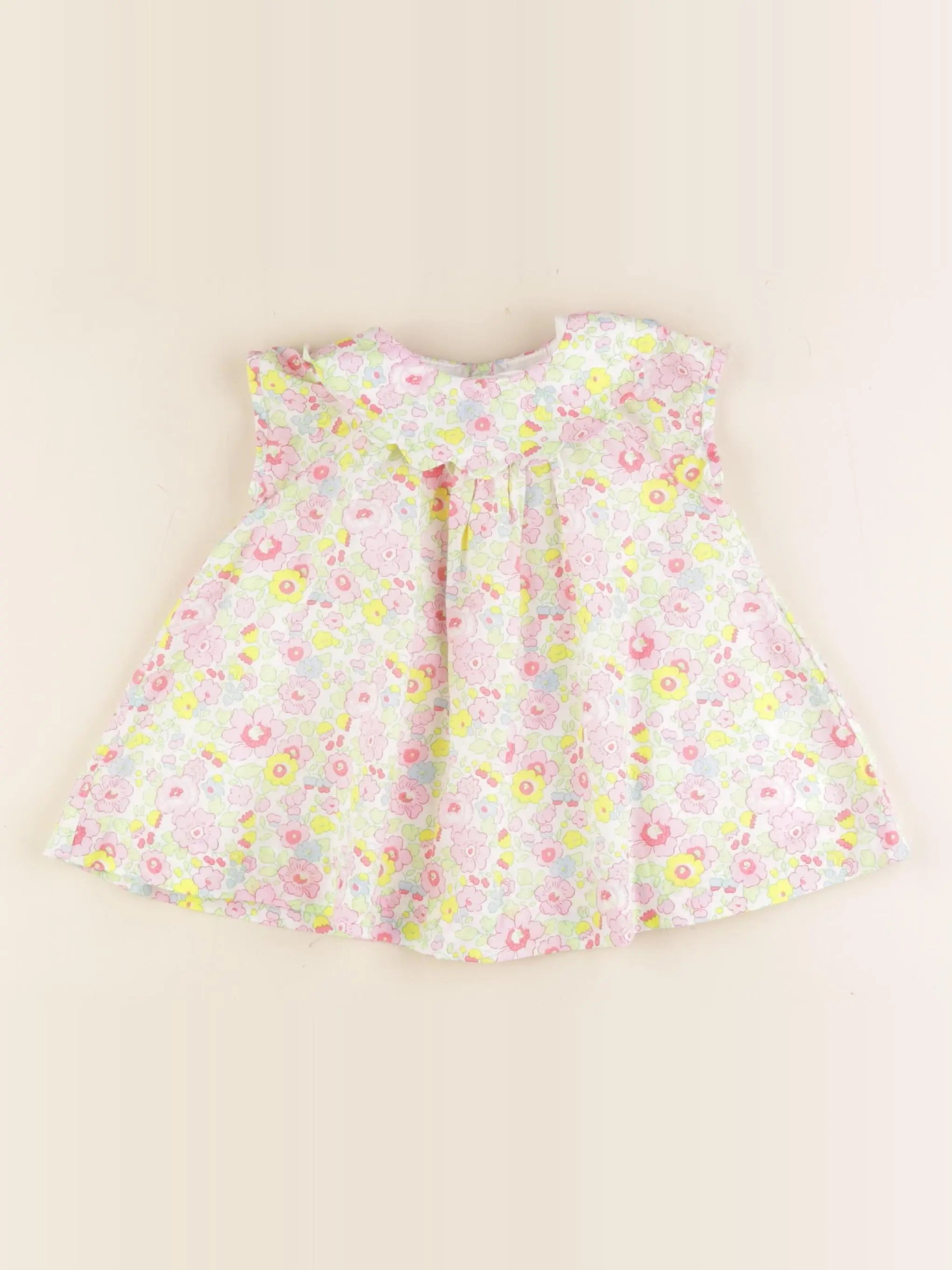 Jacadi - robe liberty multicolore - 6 mois