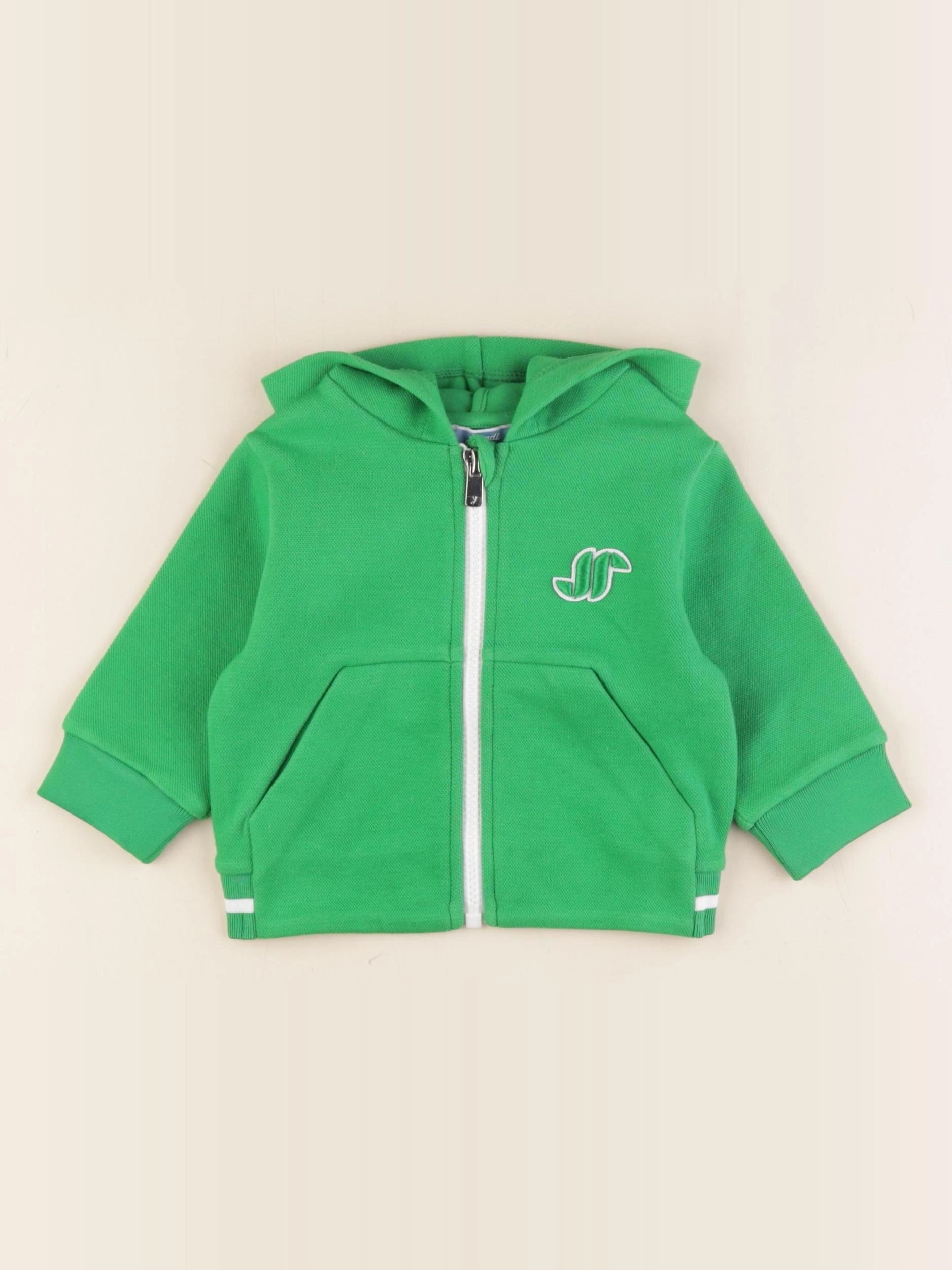 Jacadi - sweat vert - 6 mois