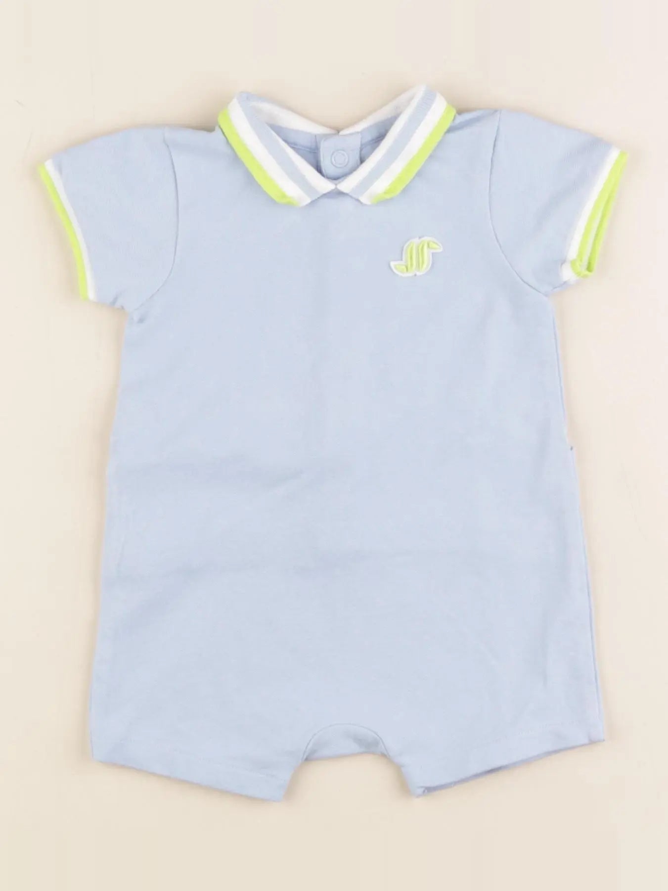 Jacadi - combinaison bleu - 3 mois