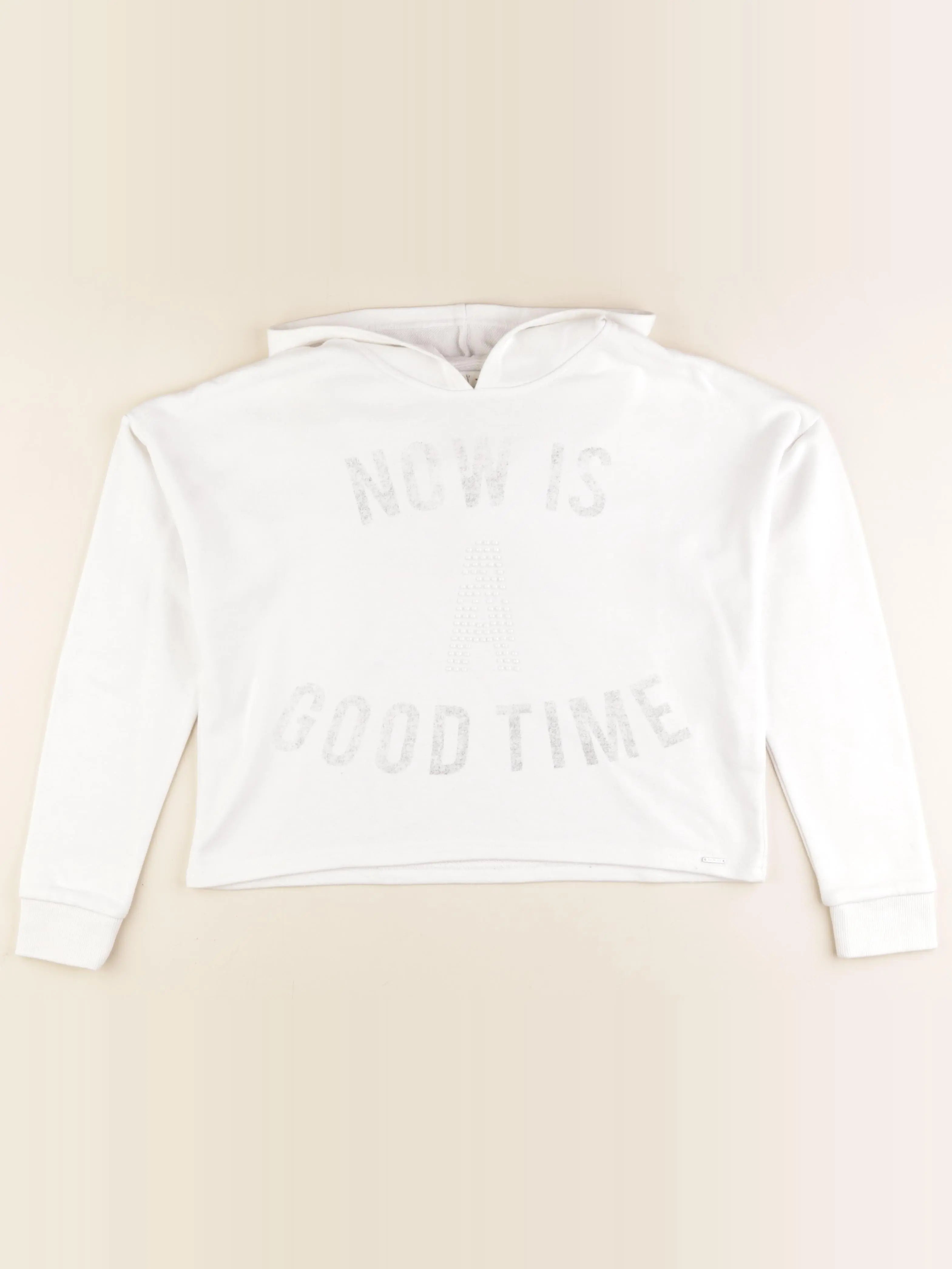 IKKS - sweat blanc - 16 ans