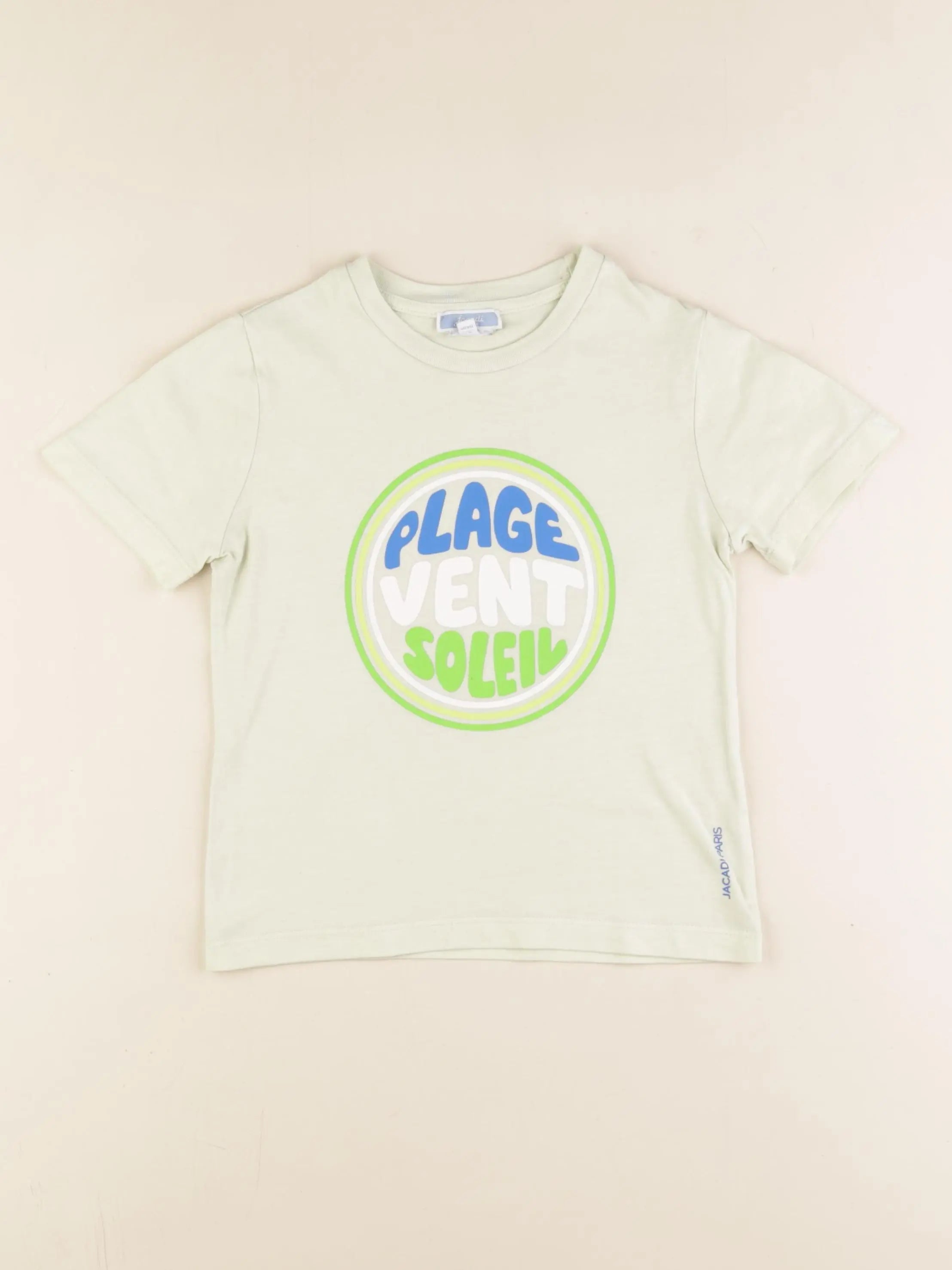 Jacadi - tee-shirt jaune - 4 ans