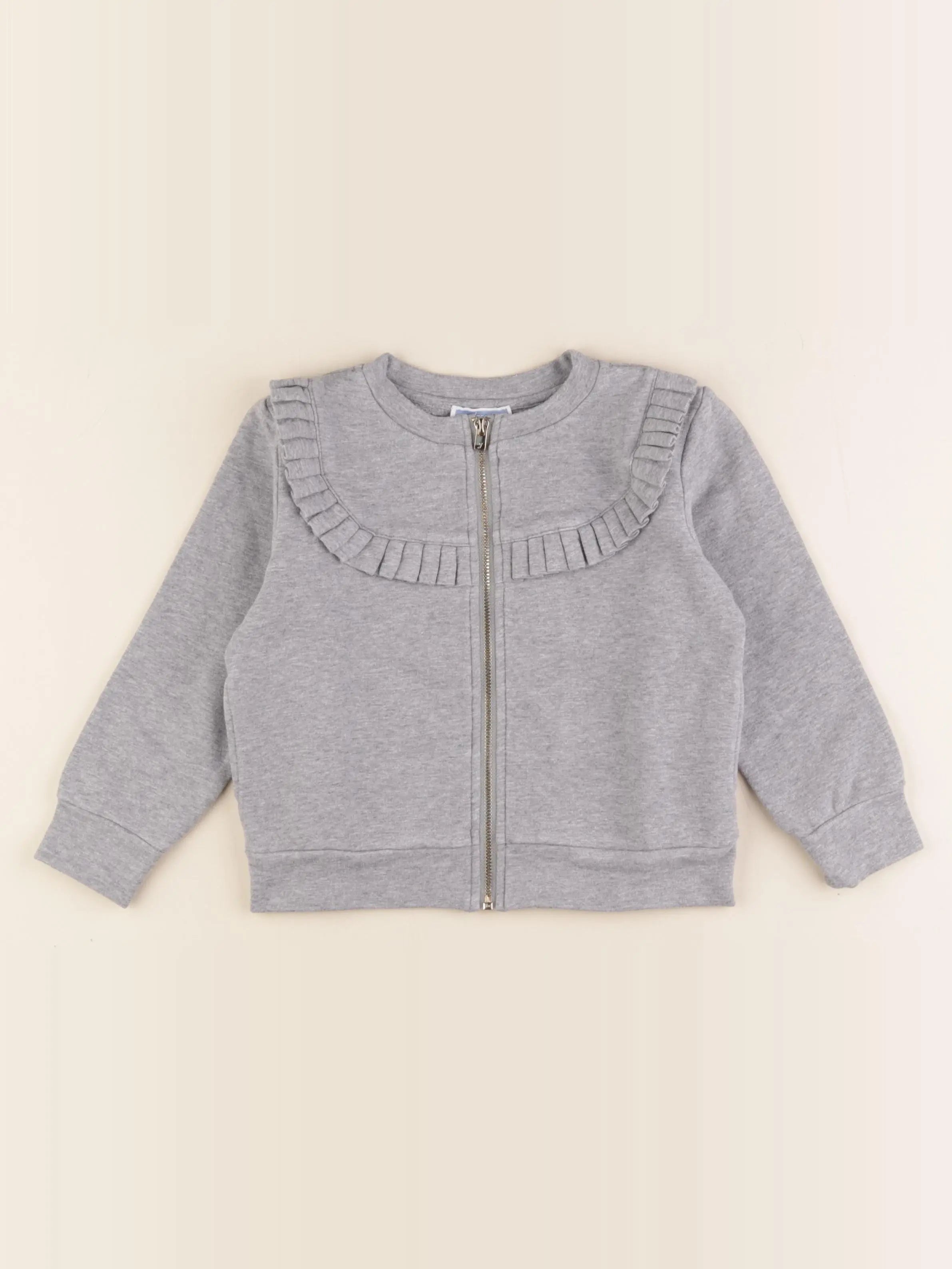 Jacadi - sweat gris - 3 ans