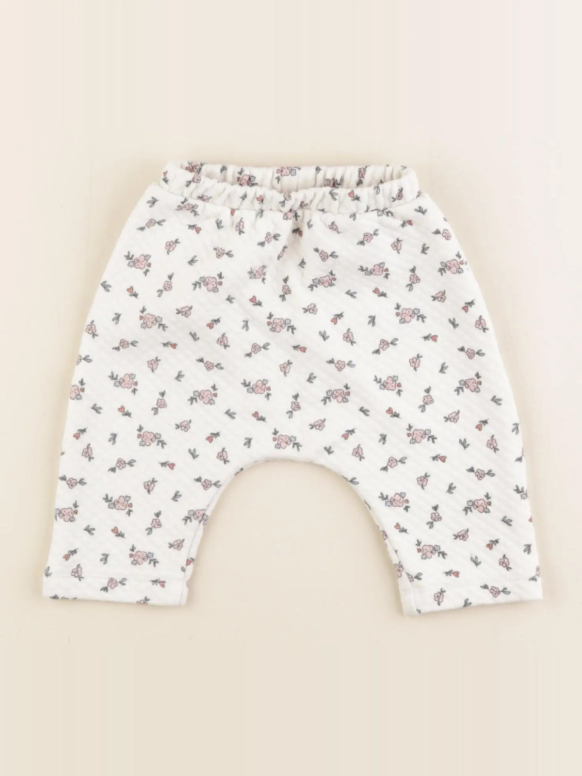 Vertbaudet - pantalon blanc - 3 mois