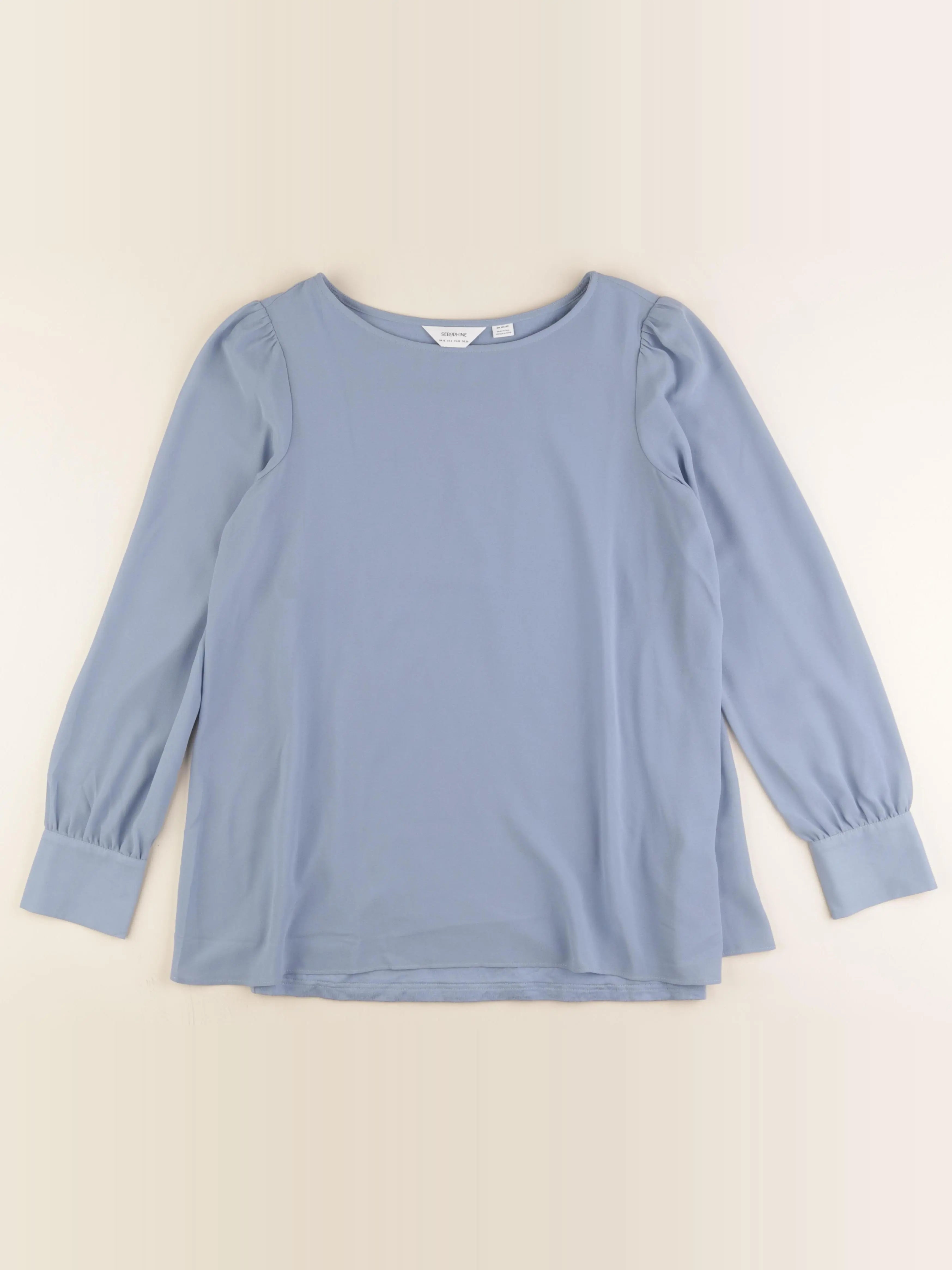 Seraphine - blouse grossesse bleu - 40