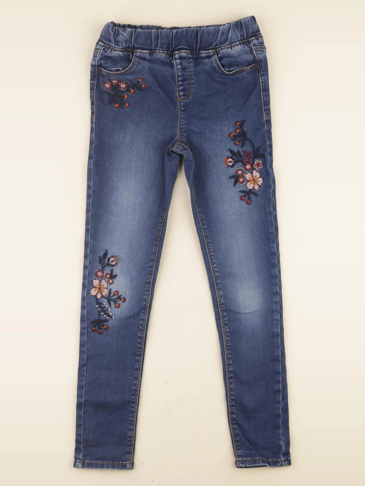 Vertbaudet - jegging bleu - 10 ans