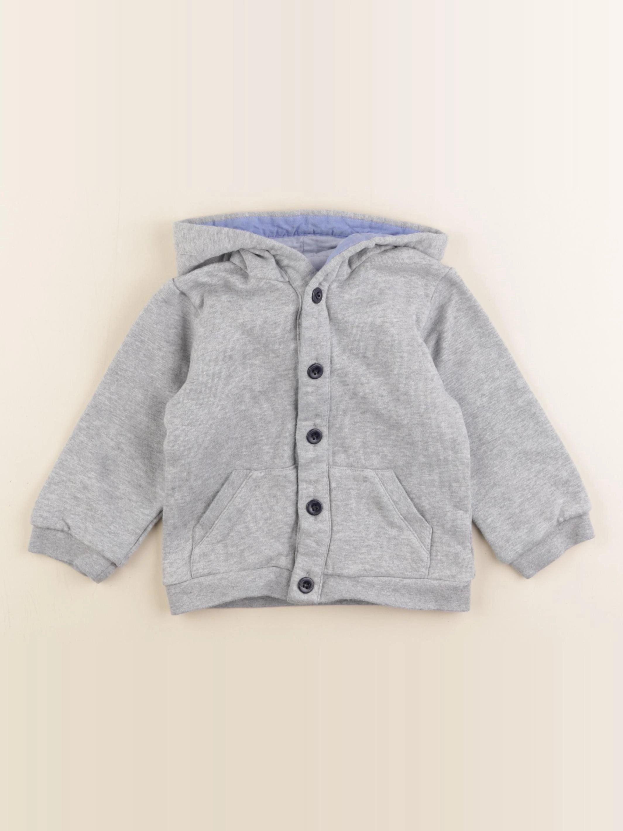 Jacadi - sweat gris - 24 mois