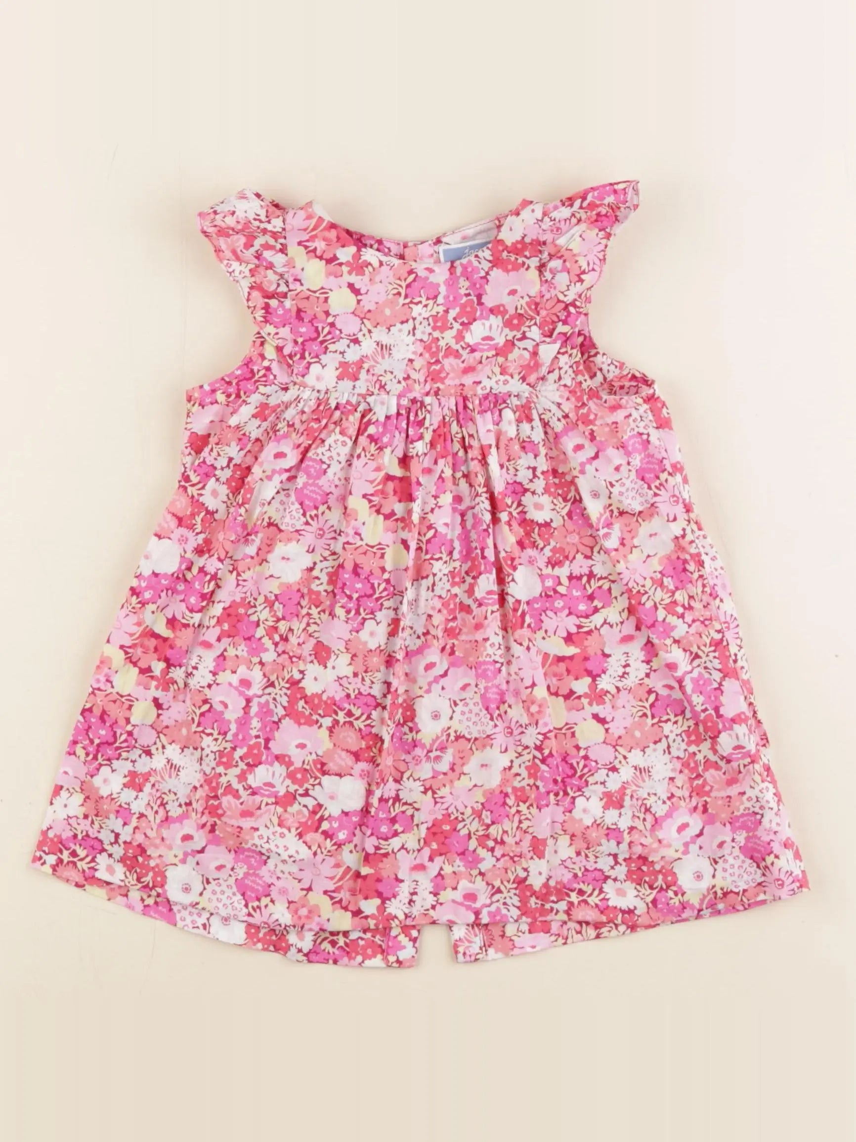 Jacadi - robe liberty rose - 12 mois