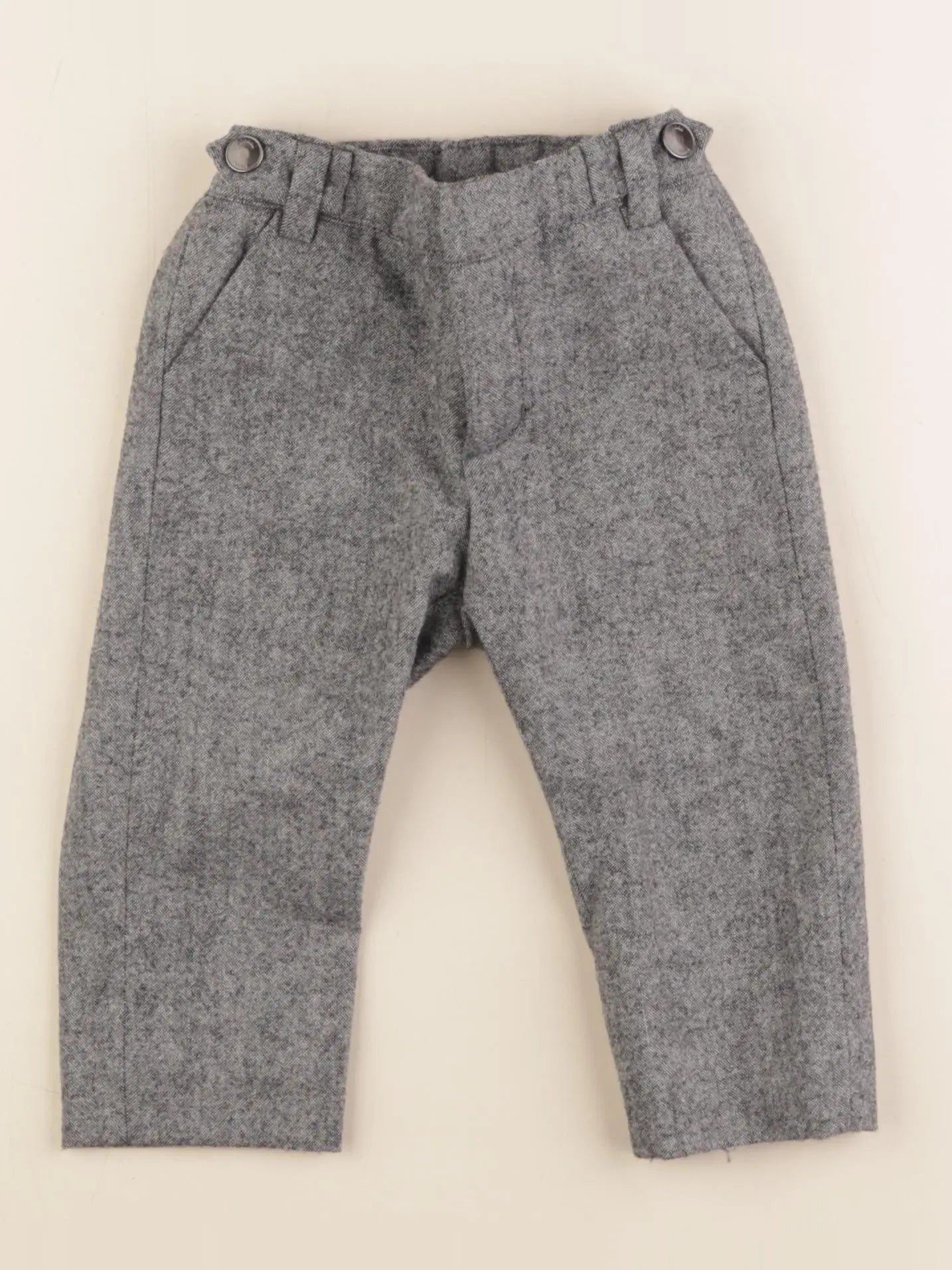 Jacadi - pantalon gris - 12 mois