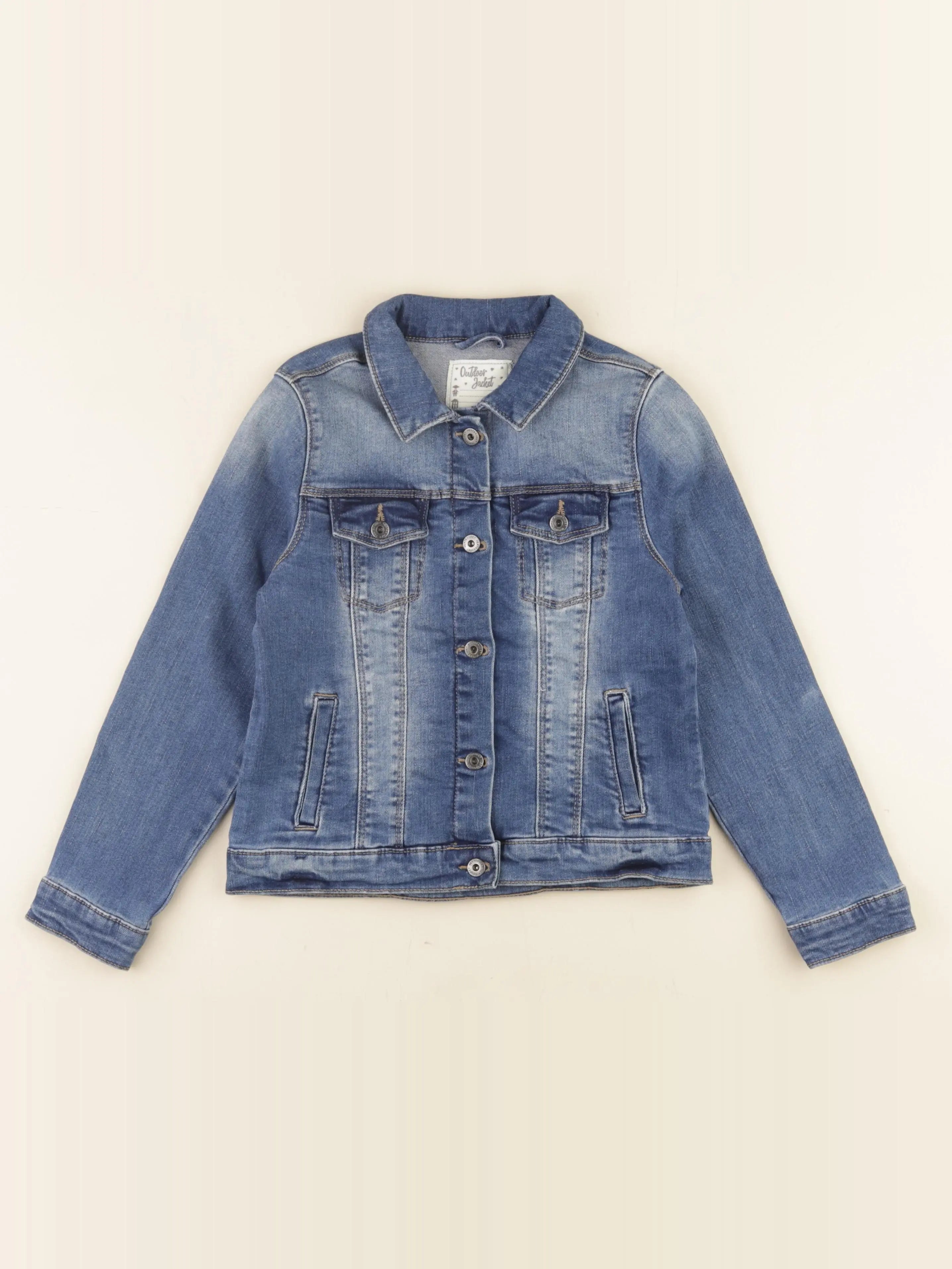 Vertbaudet - veste bleu - 8 ans