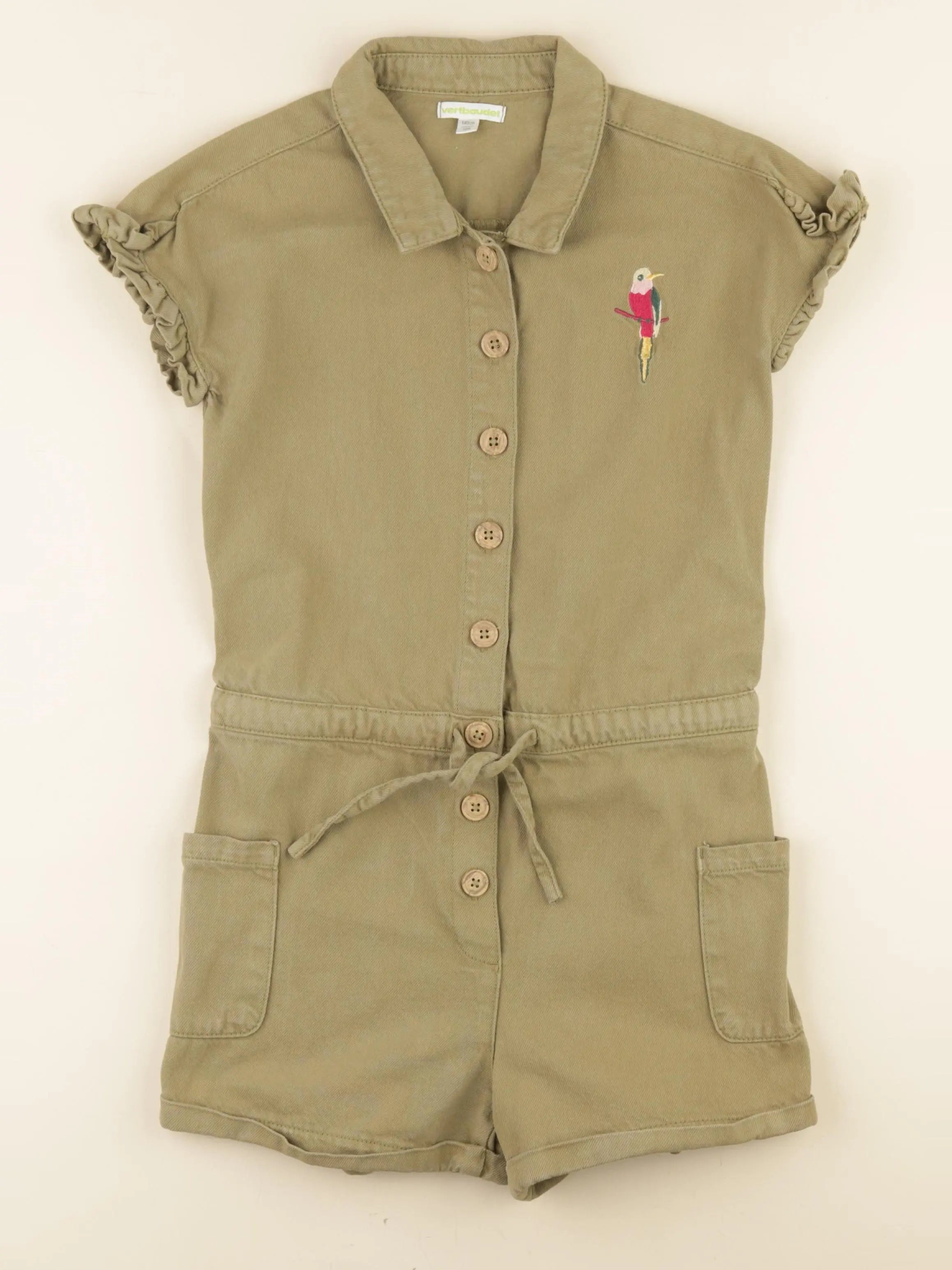 Vertbaudet - combinaison marron - 10 ans