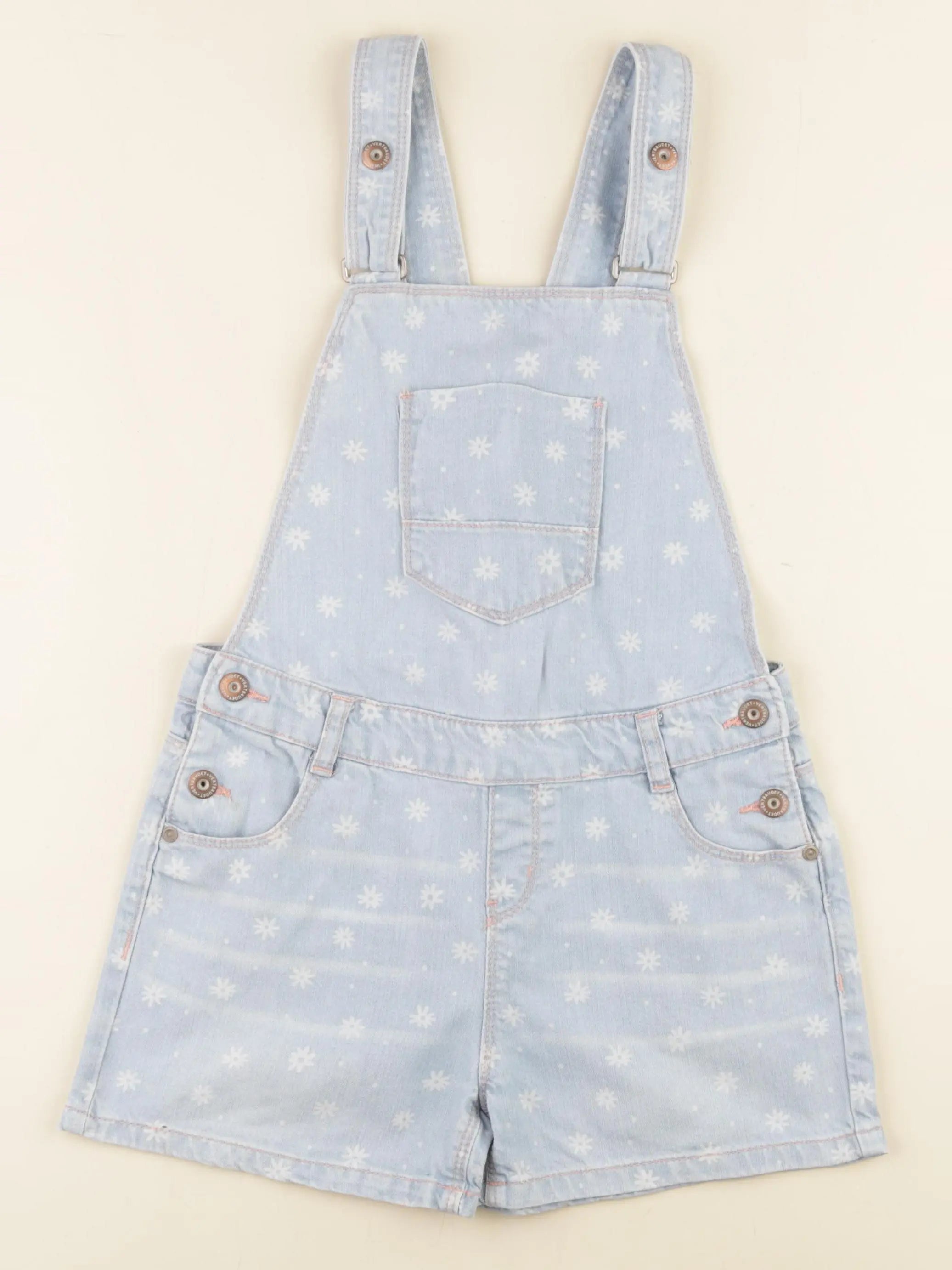 Vertbaudet - salopette bleu - 9 ans