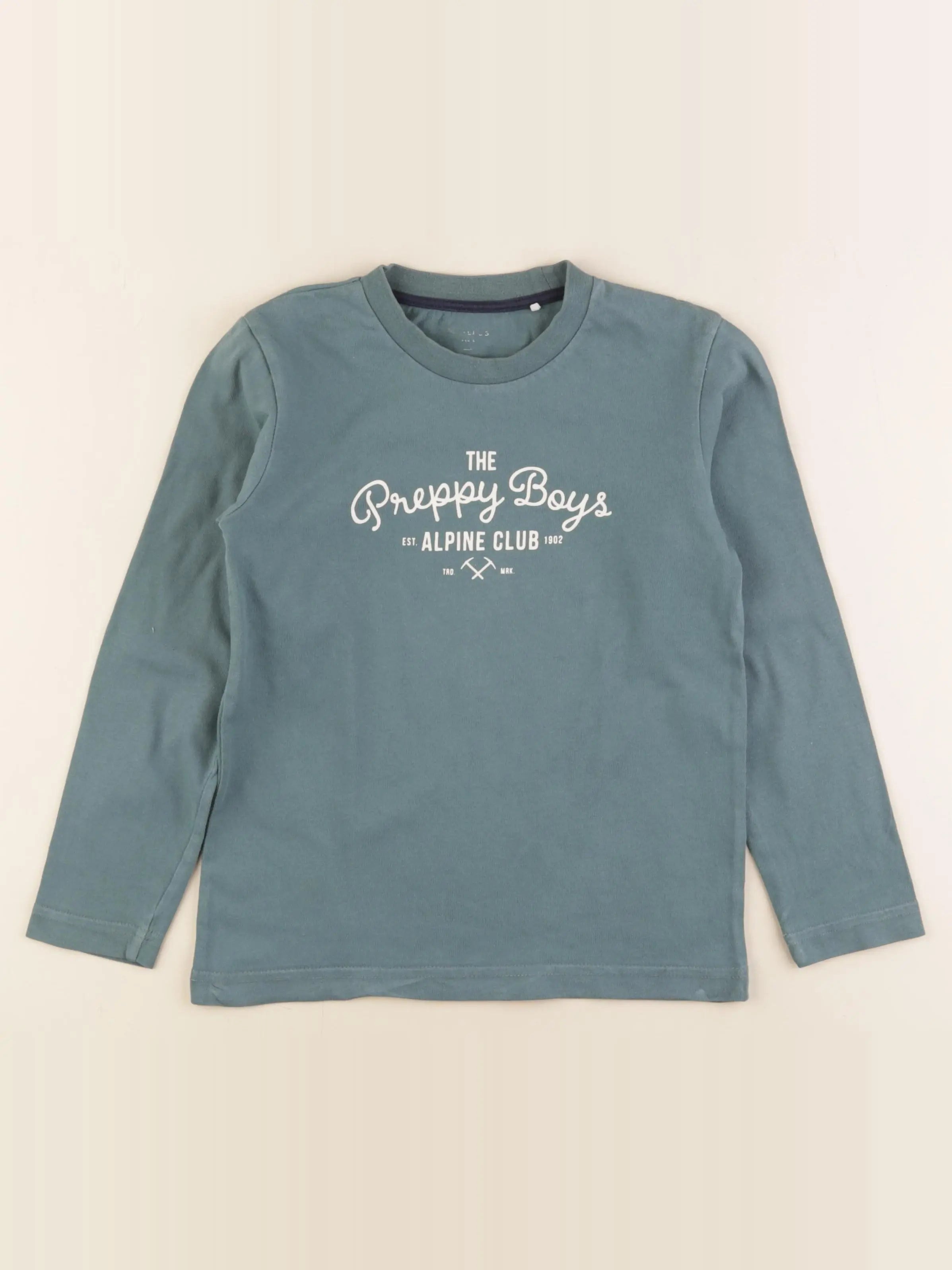 Cyrillus - tee-shirt vert - 8 ans