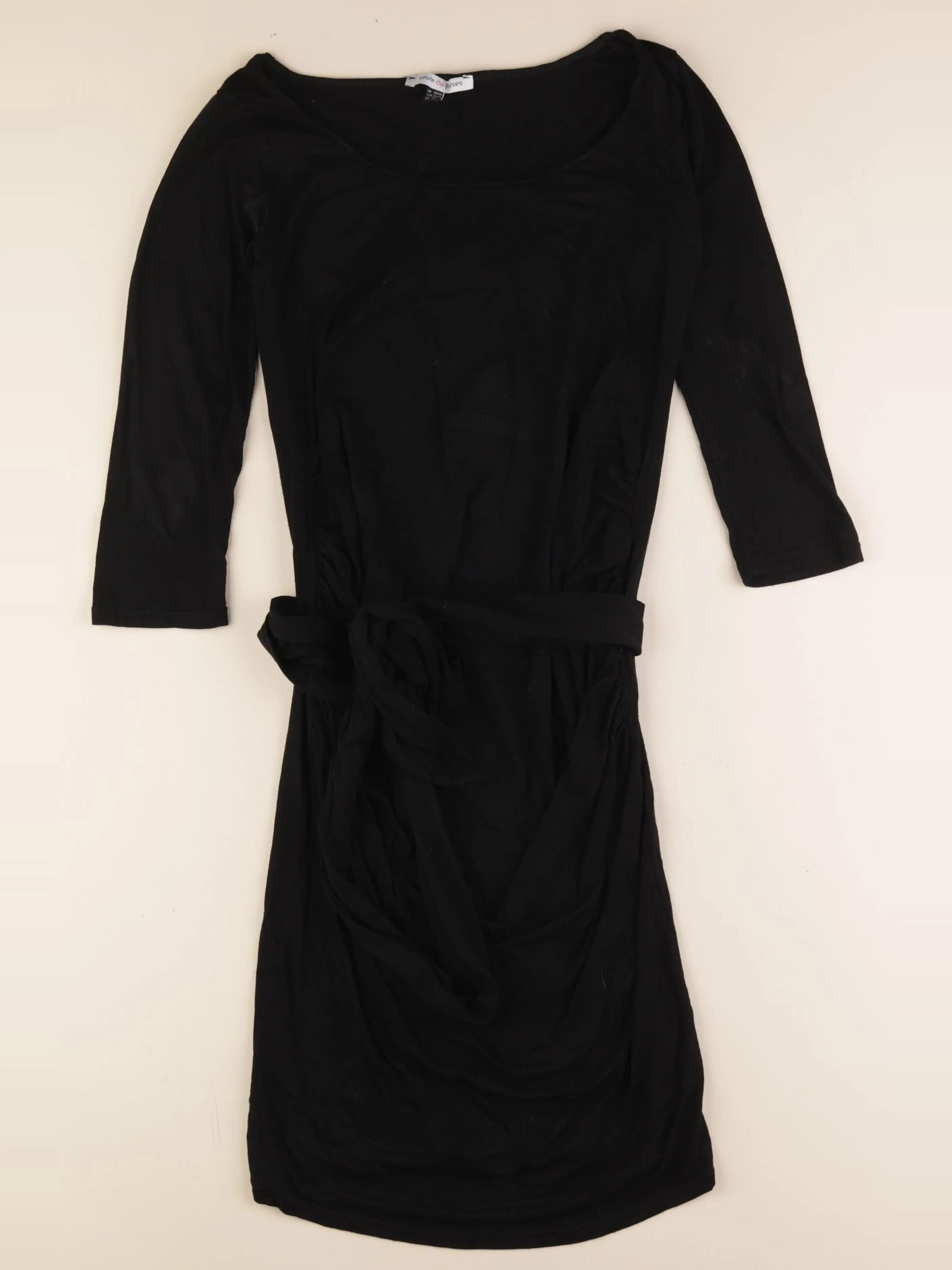 Envie de fraise - robe grossesse noir - 36 à 38