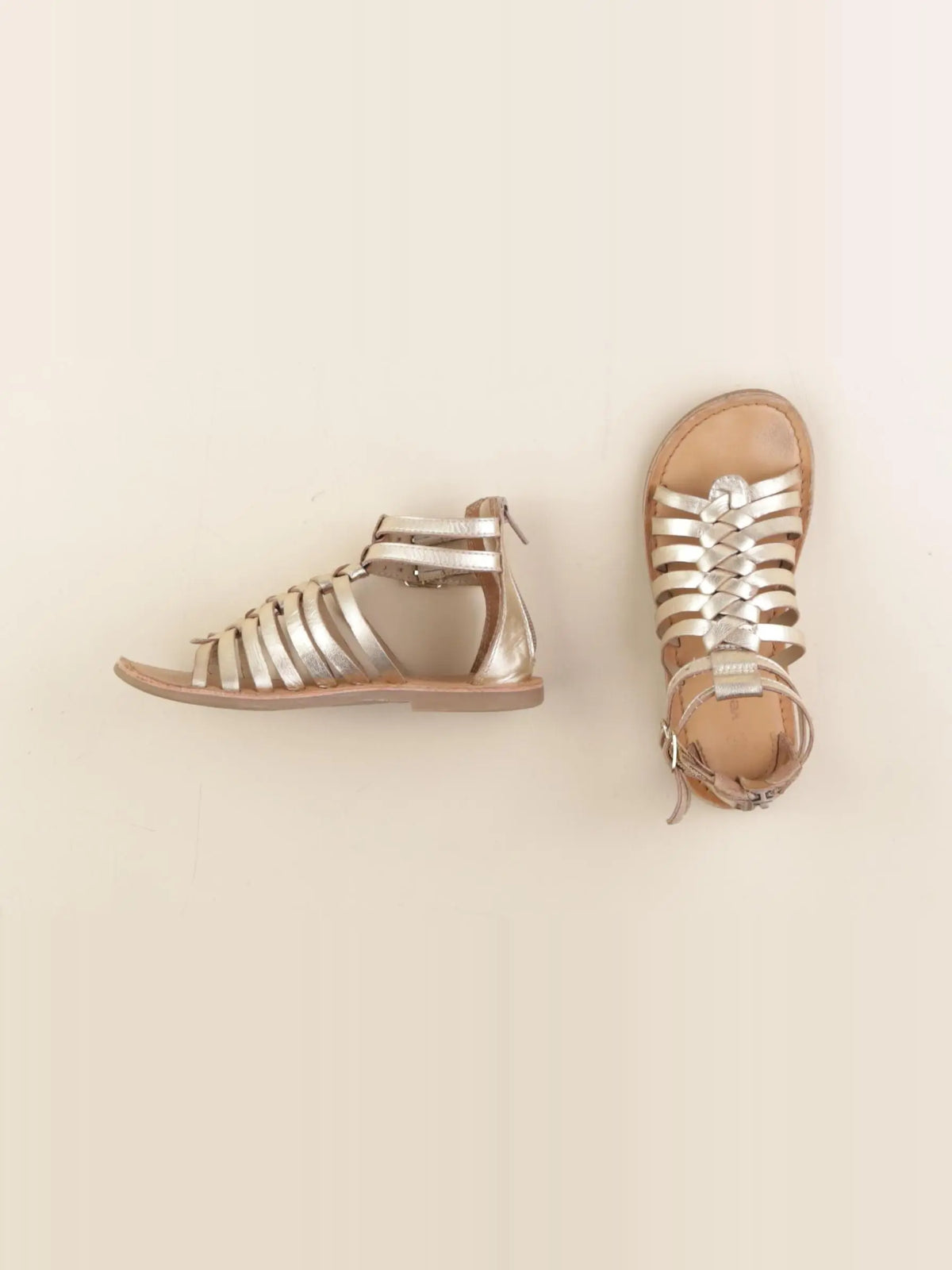 Vertbaudet - sandales bronze - pointure 29