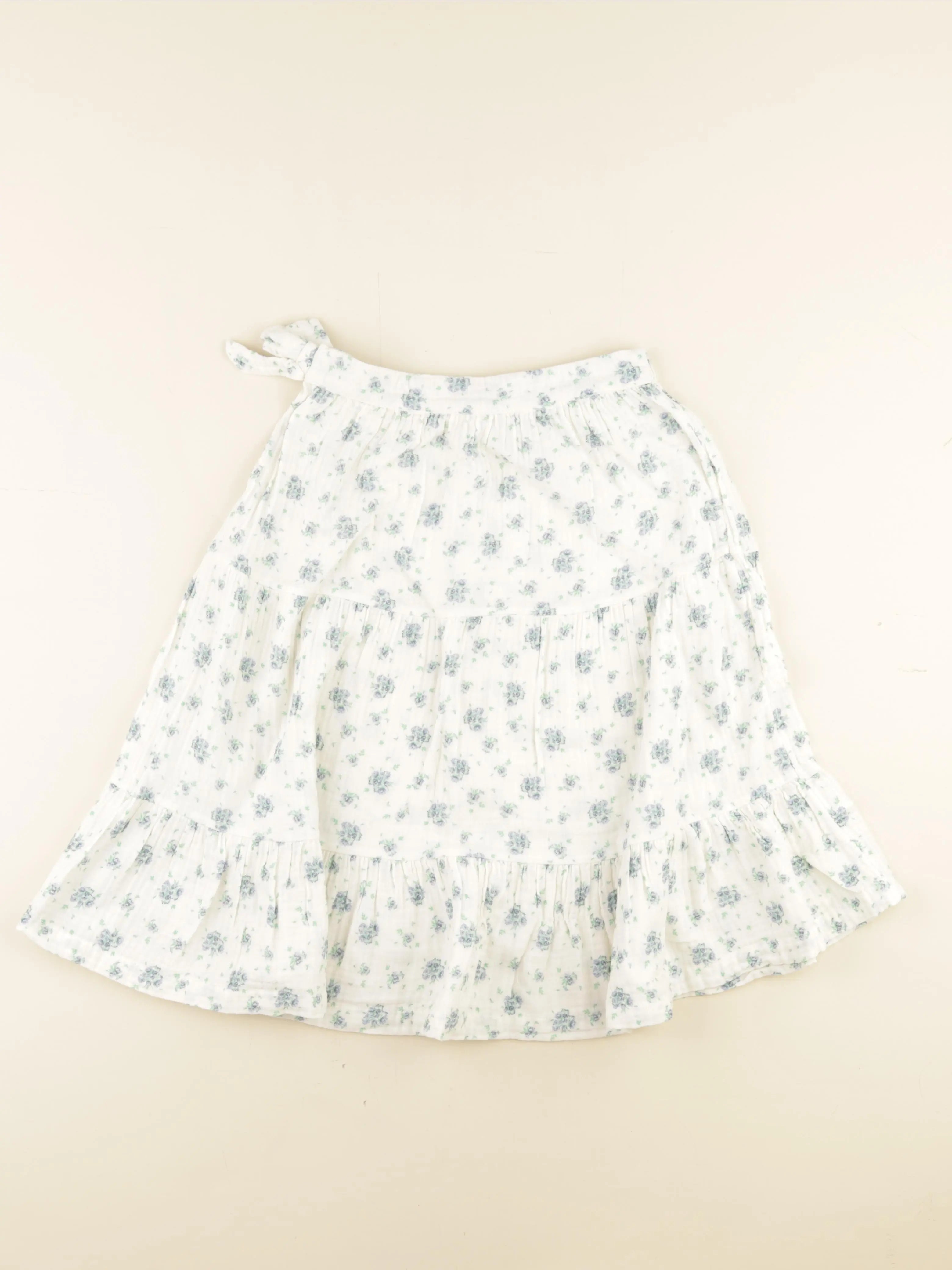 Vertbaudet - jupe blanc - 10 ans