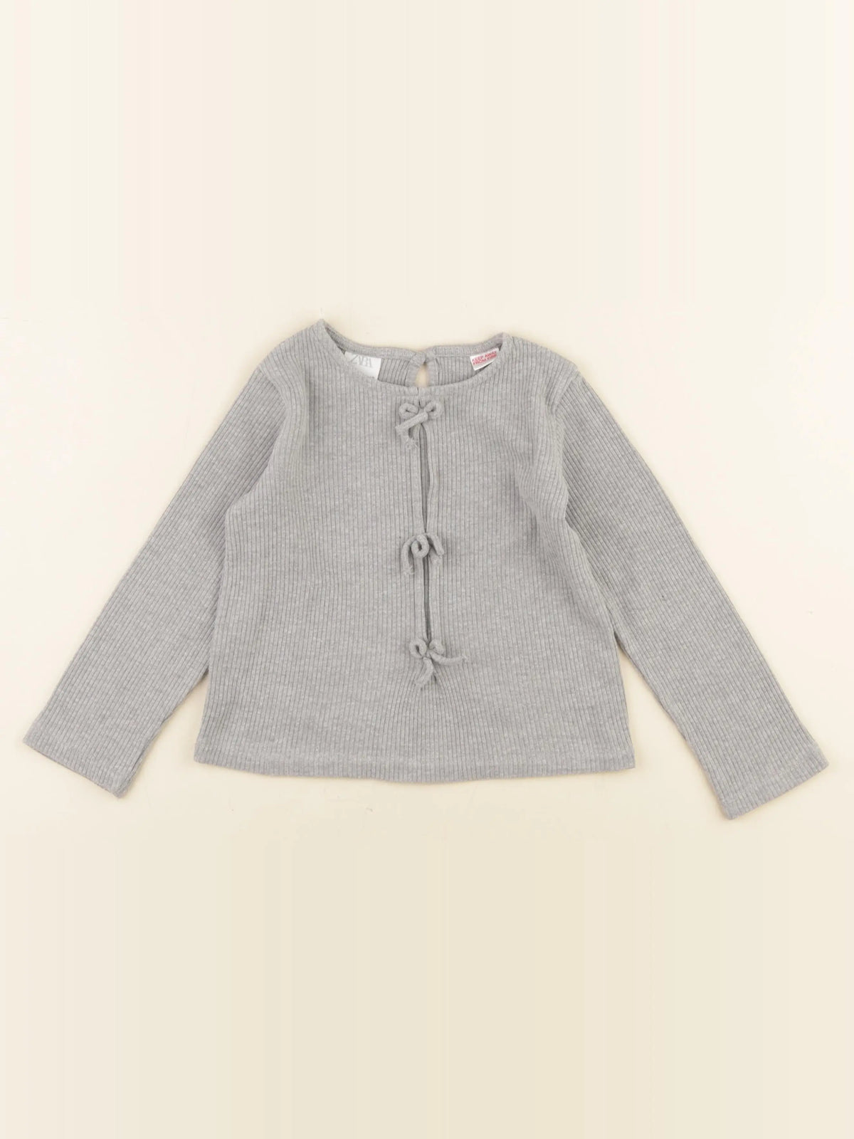 Zara - tee-shirt gris - 5 ans
