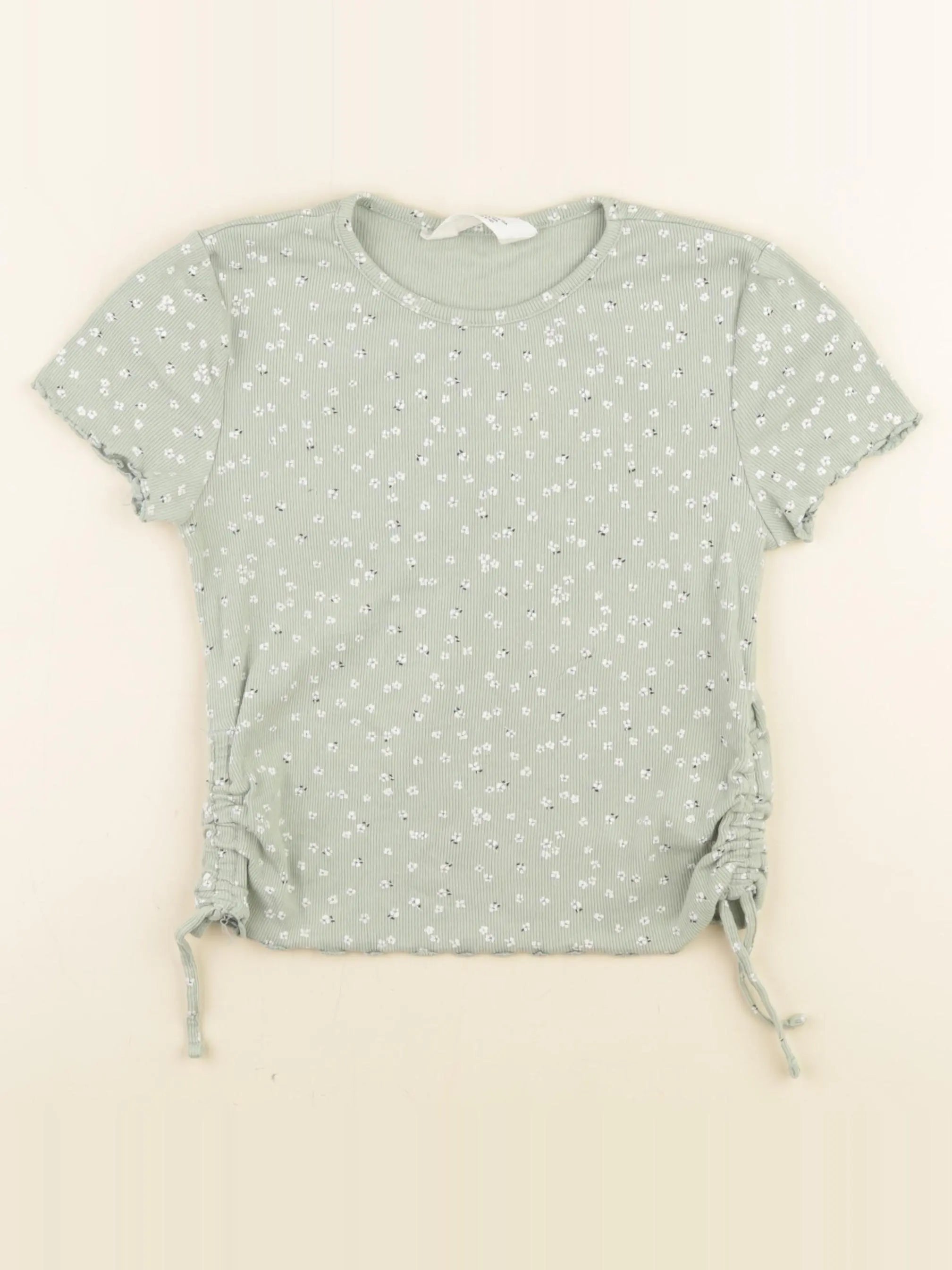 H&M - tee-shirt vert - 8/10 ans