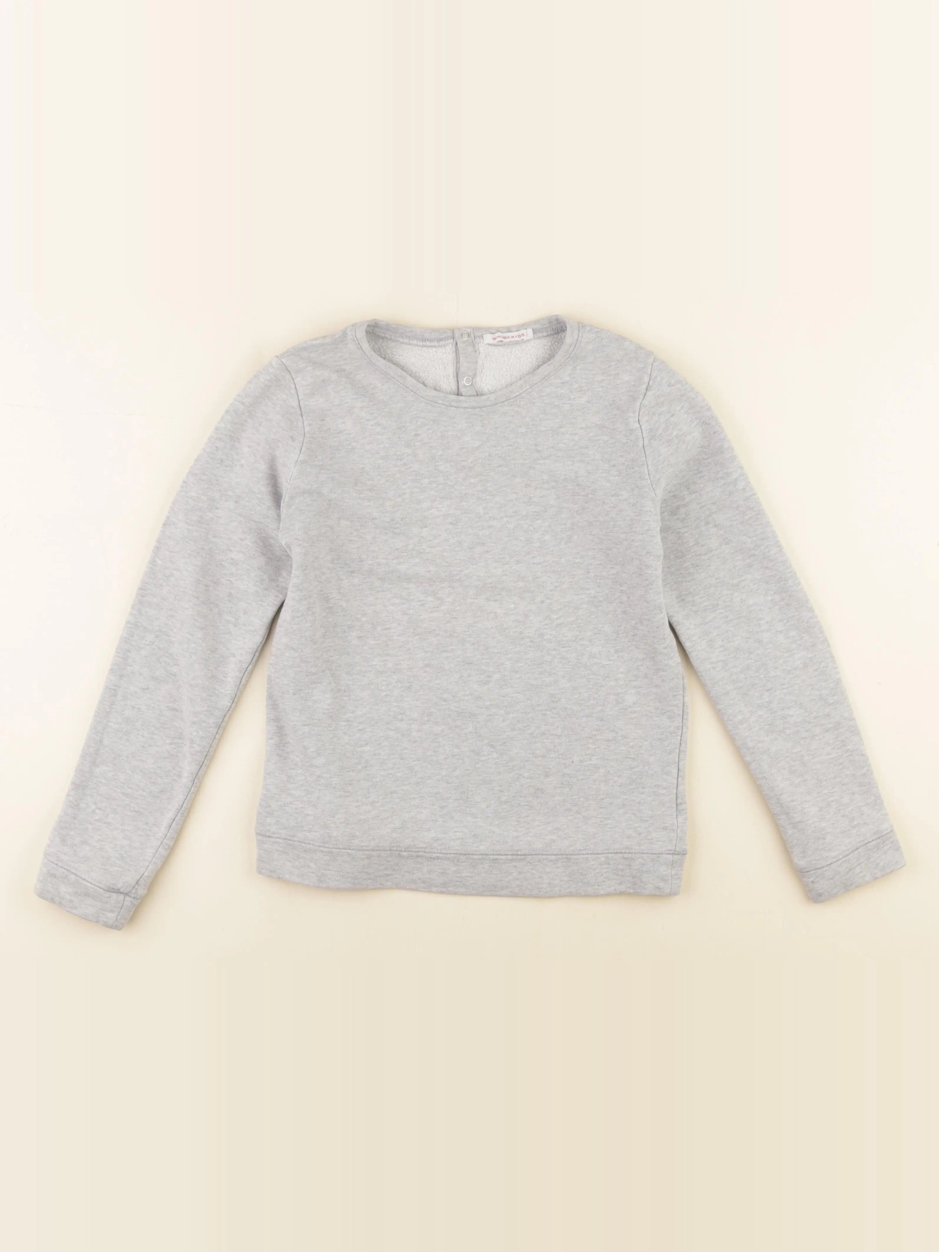 Monoprix - sweat gris - 12 ans