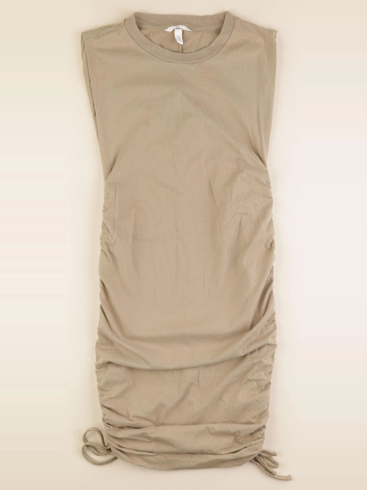 H&M - robe grossesse marron - xs