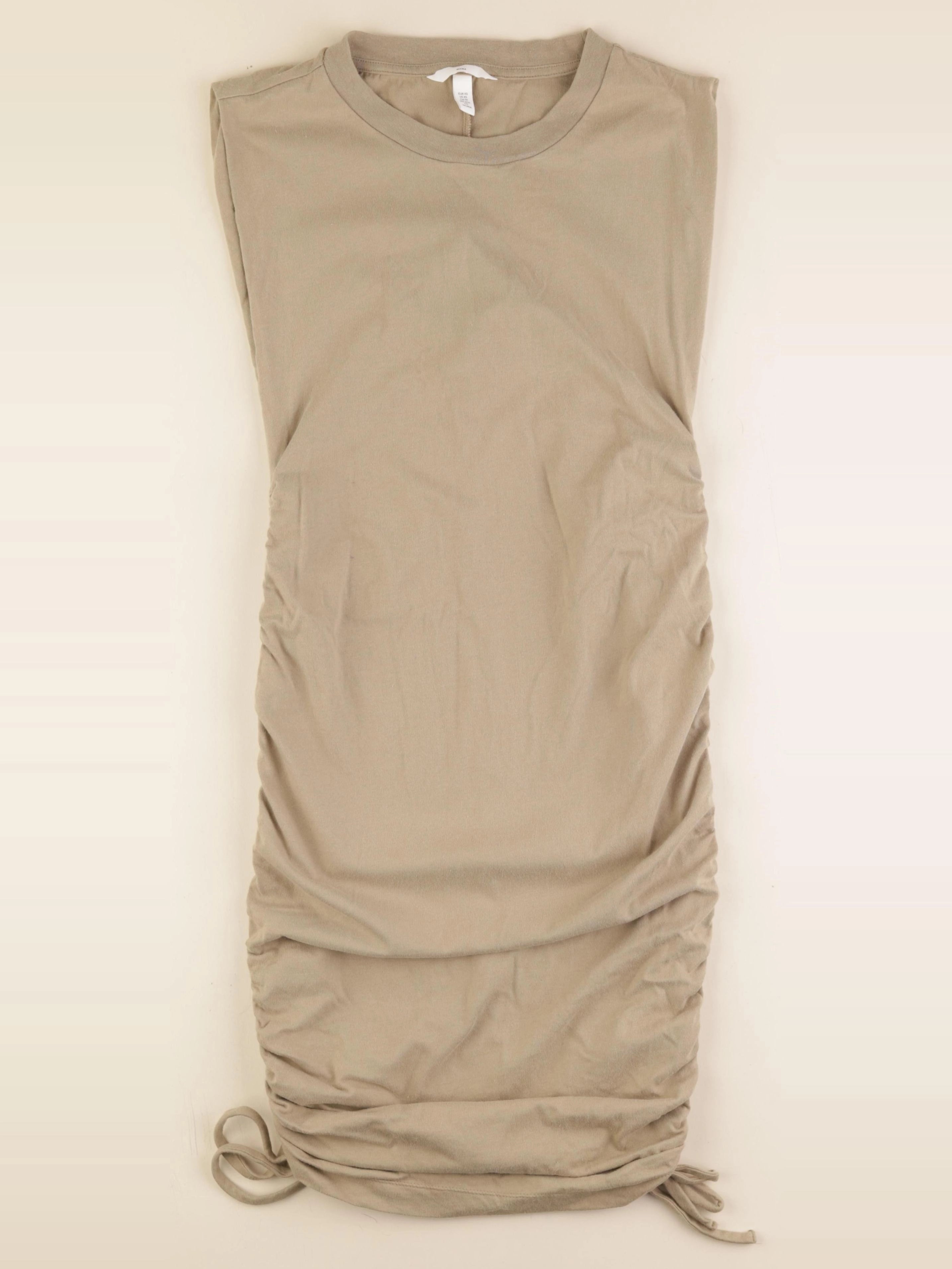 H&M - robe grossesse marron - xs