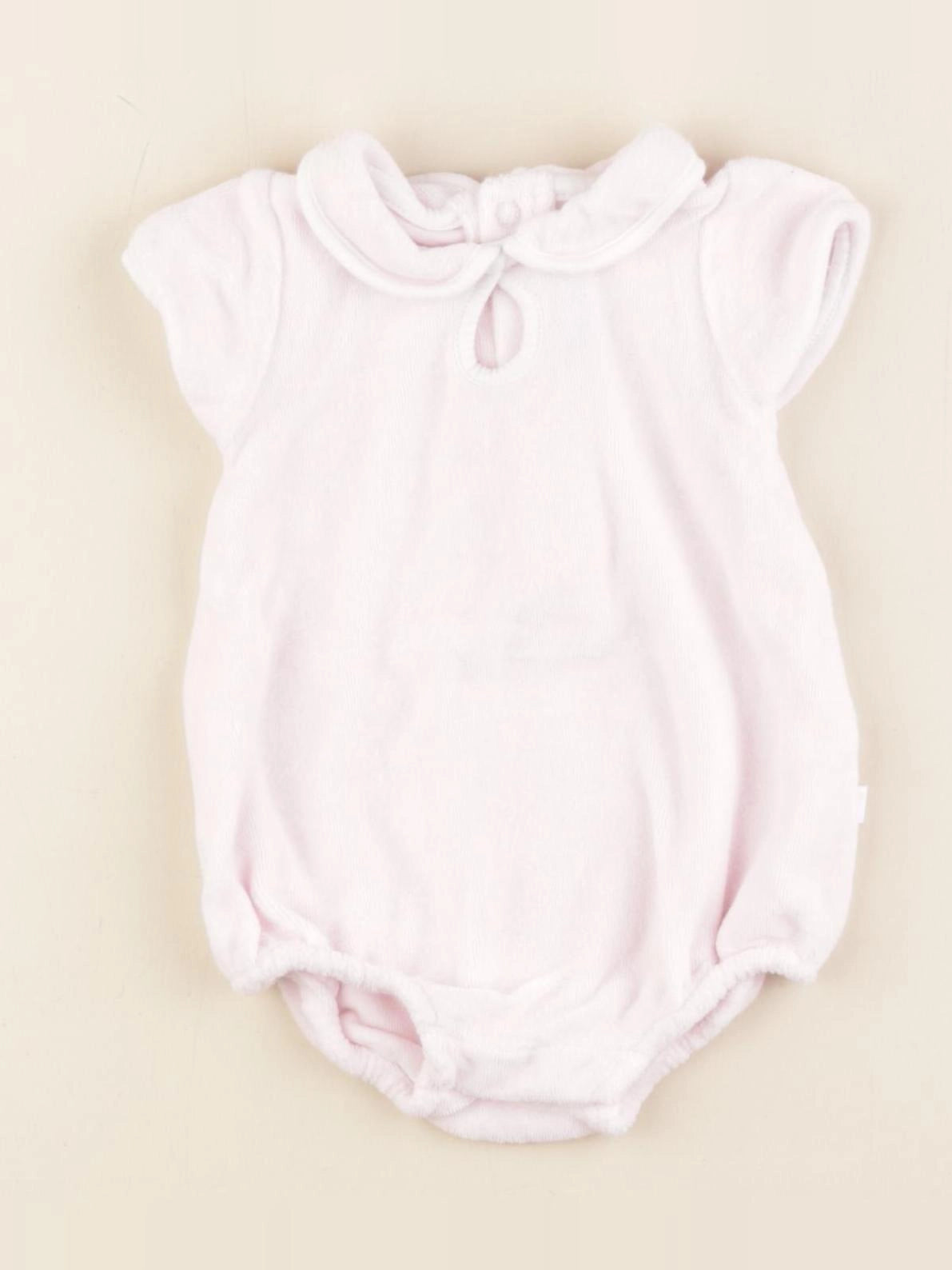 Jacadi - combinaison rose - 3 mois