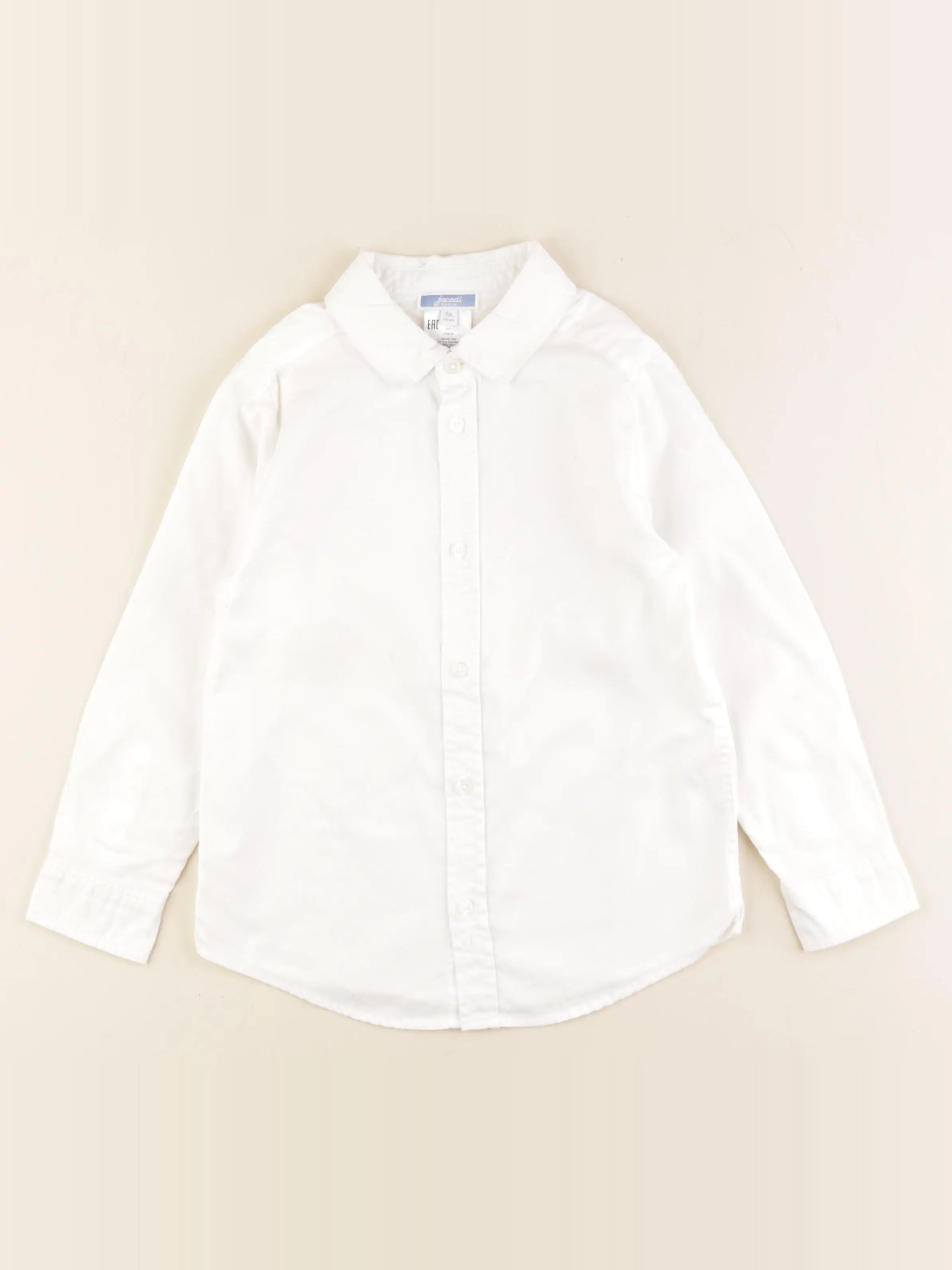 Jacadi - chemise blanc - 6 ans