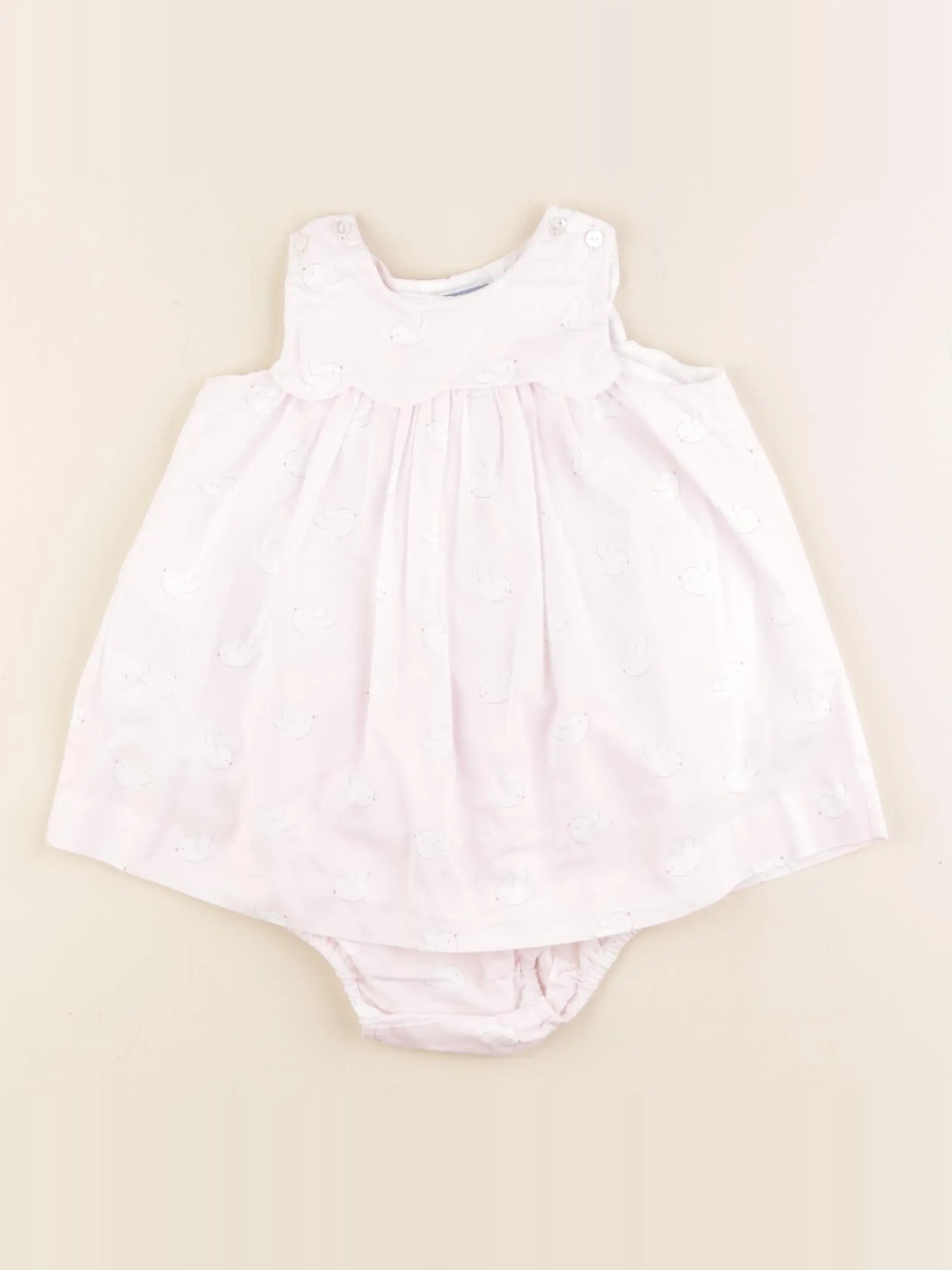 Jacadi - robe rose - 6 mois