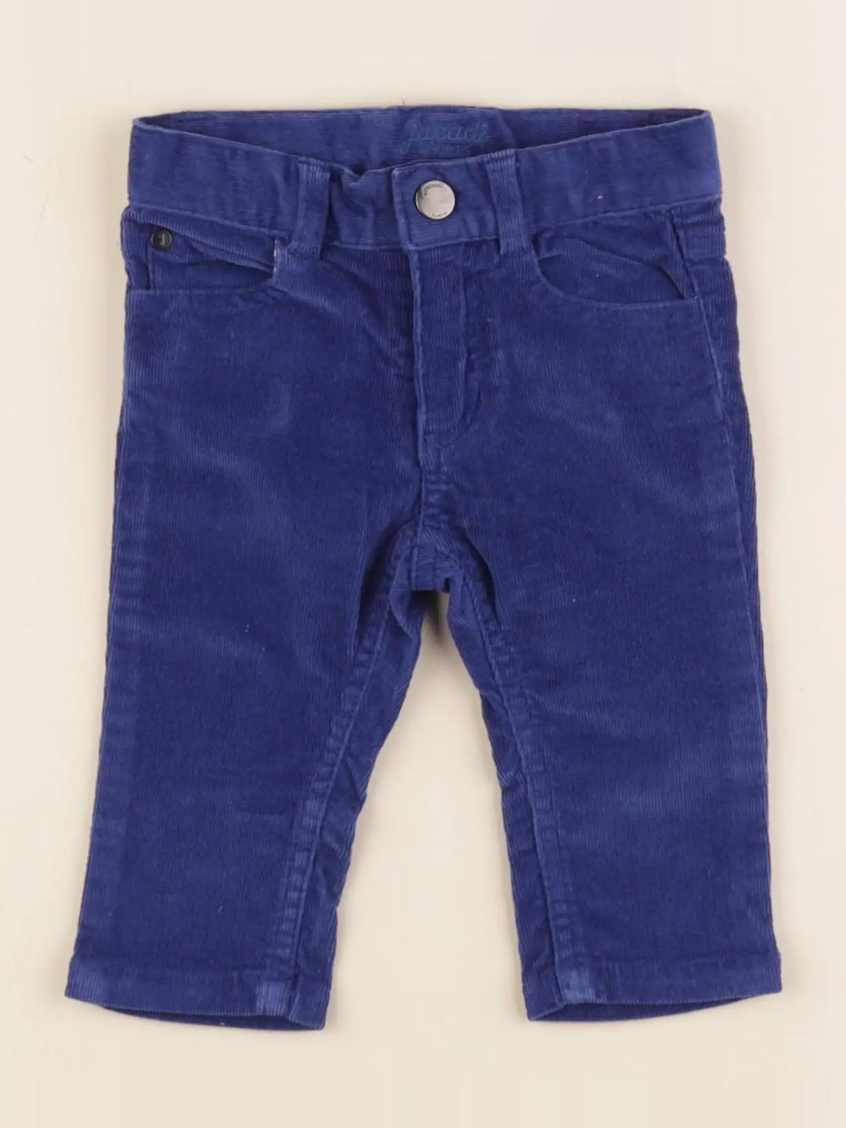 Jacadi - pantalon bleu - 6 mois