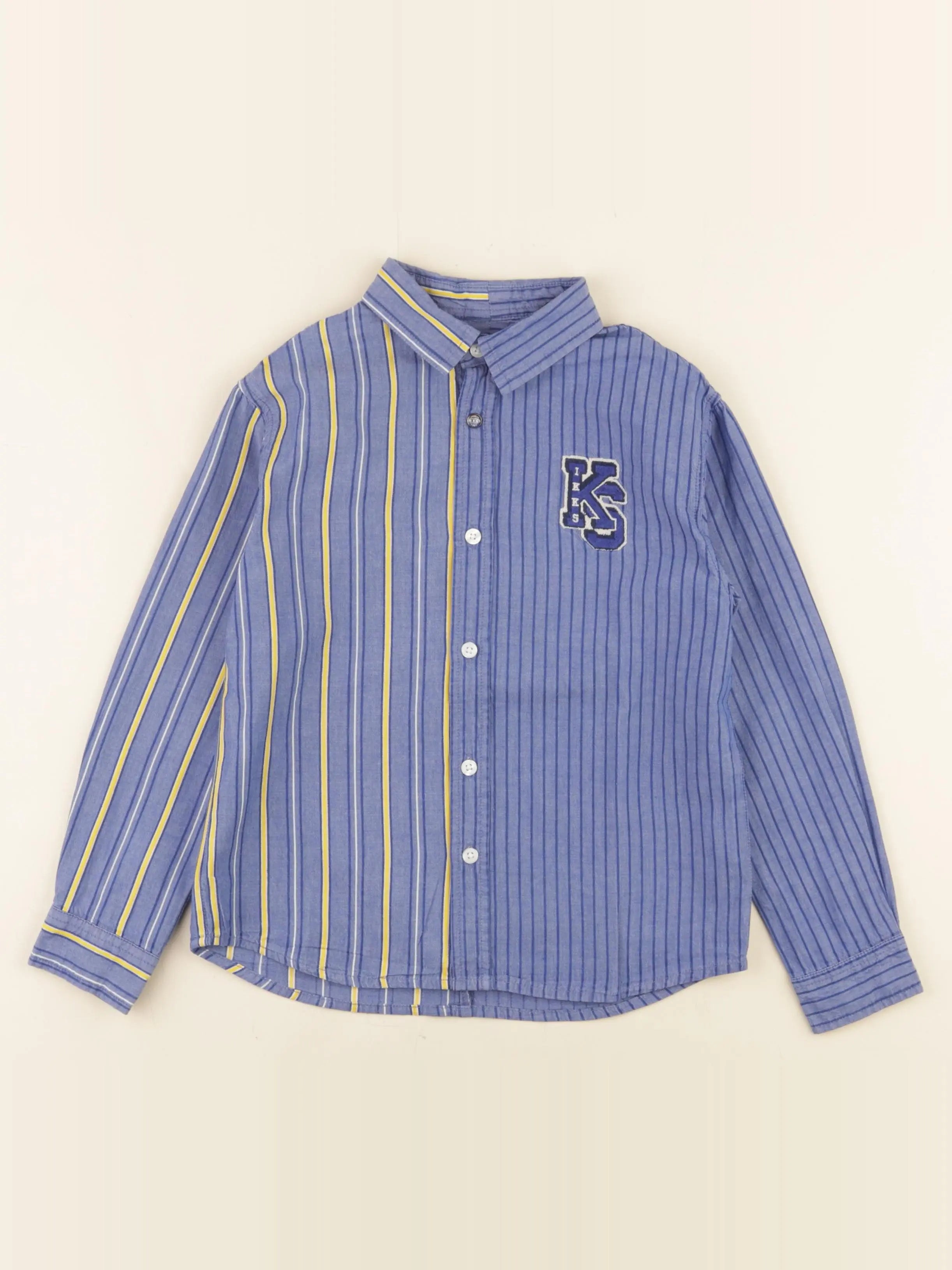 IKKS - chemise bleu - 6 ans