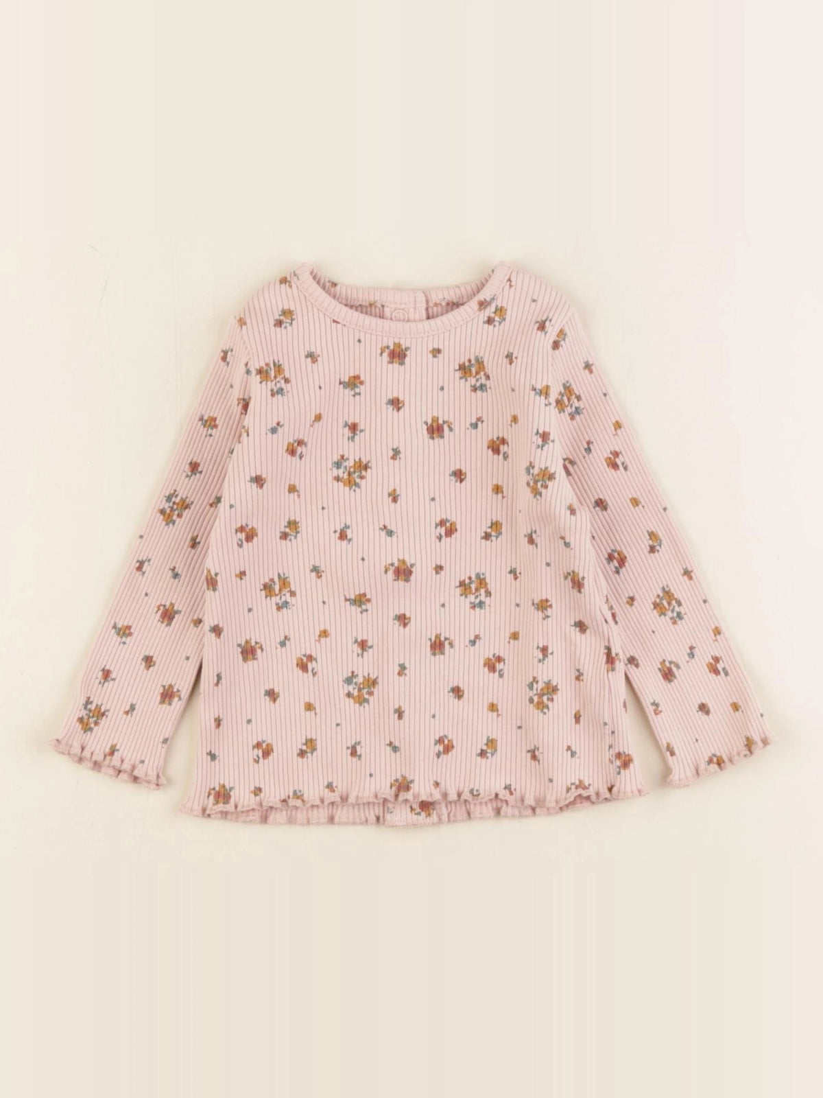 Vertbaudet - tee-shirt rose - 9 mois