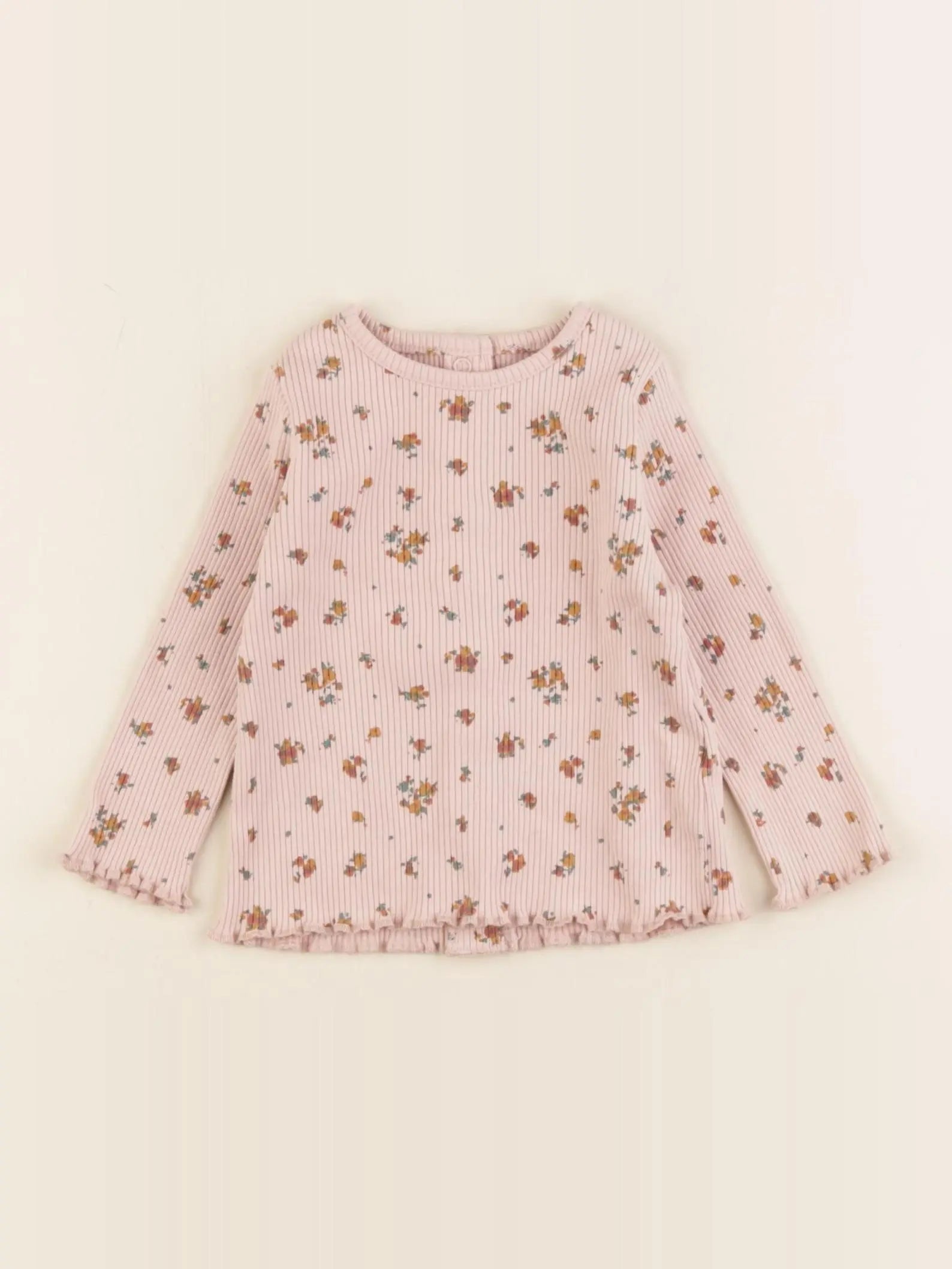 Vertbaudet - tee-shirt rose - 9 mois