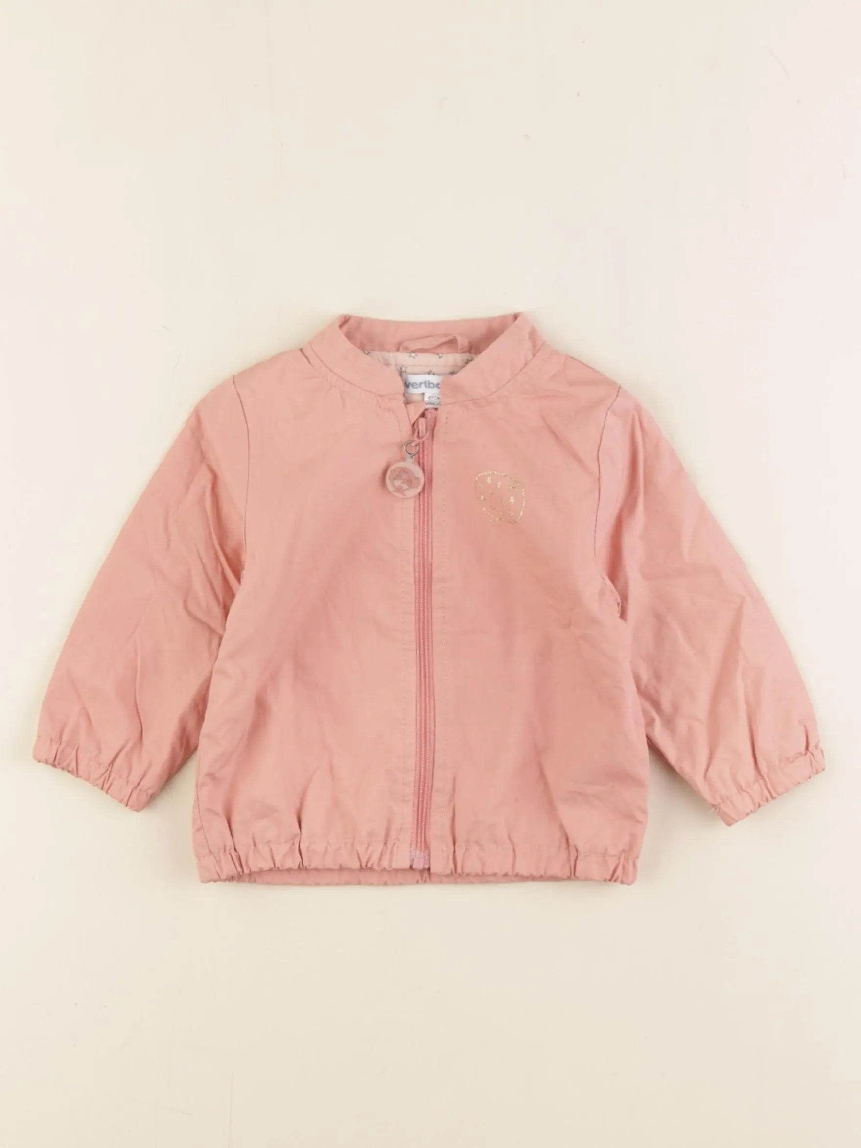 Vertbaudet - veste rose - 6 mois