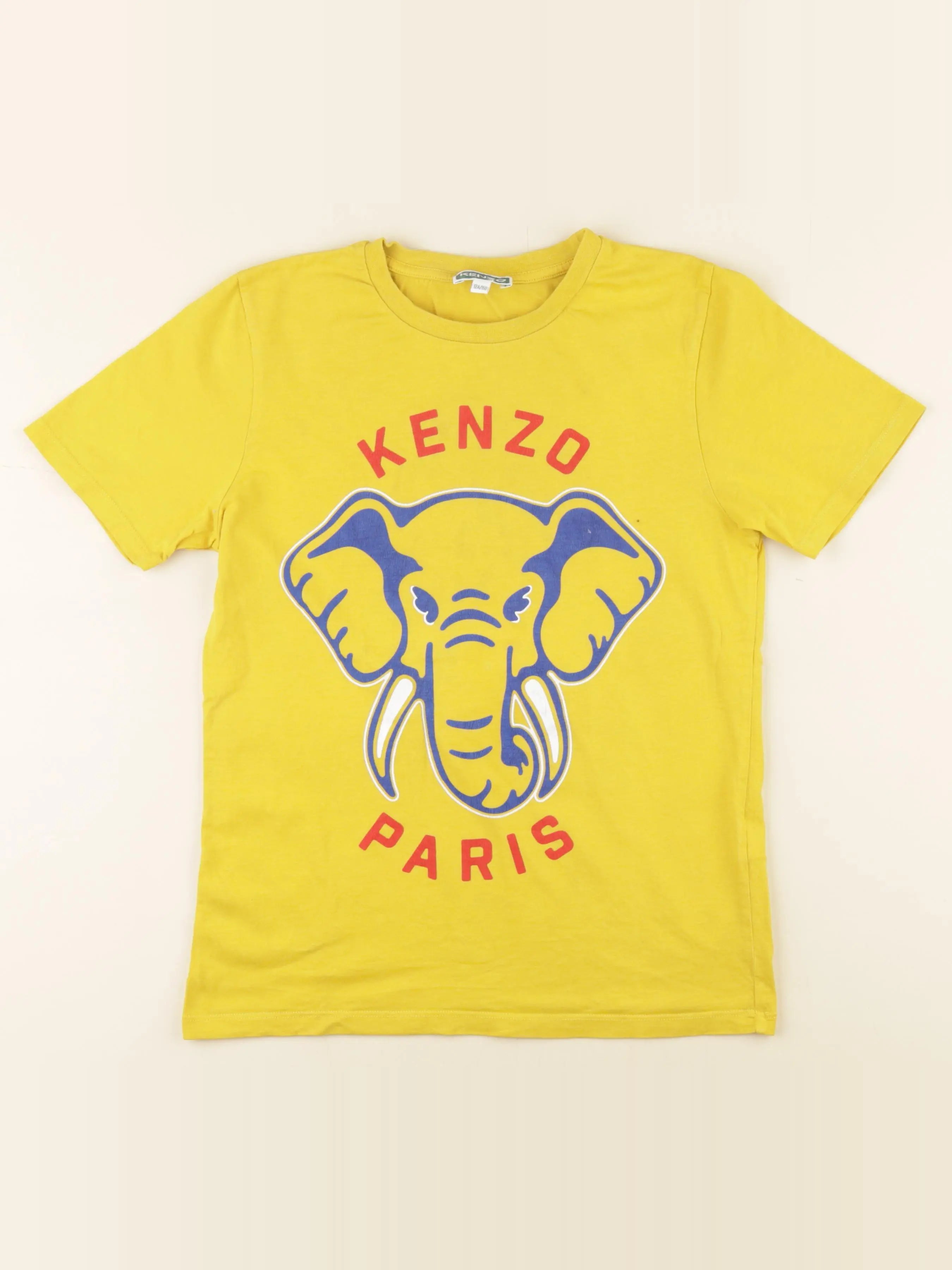 Kenzo - tee-shirt jaune - 12 ans