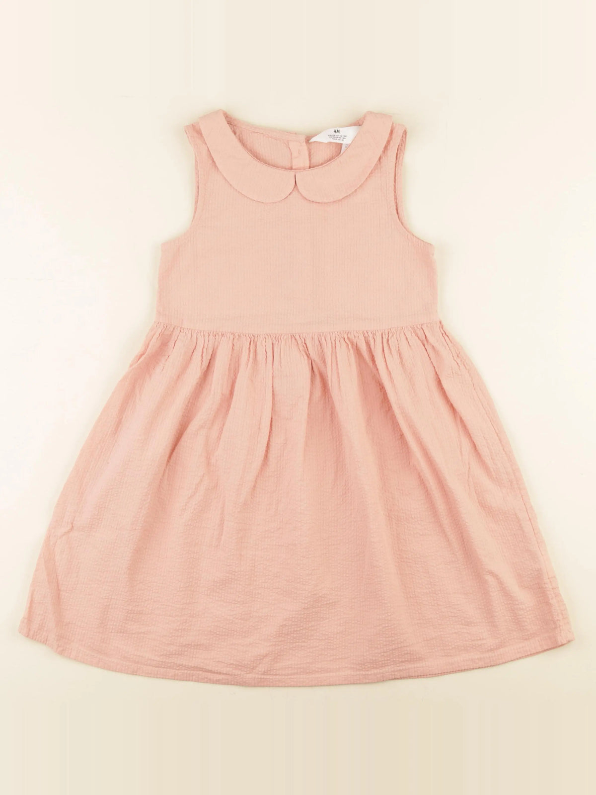 H&M - robe rose - 7/8 ans