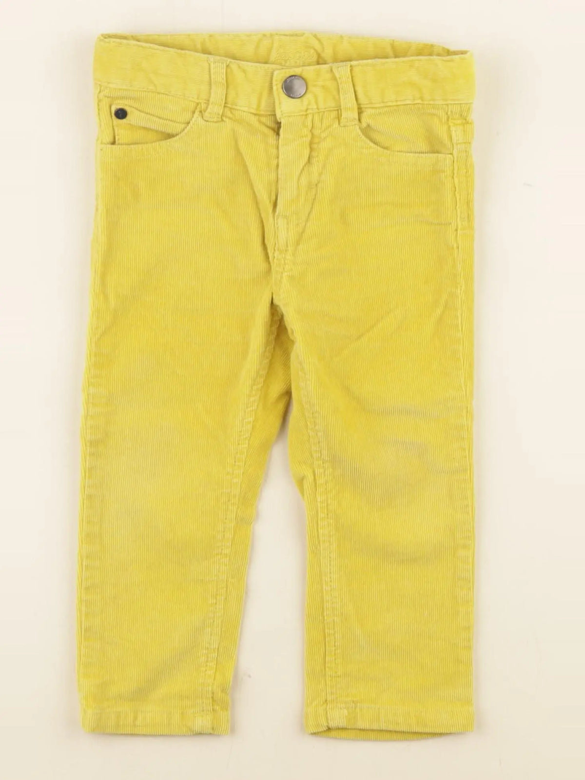 Jacadi - pantalon jaune - 18 mois