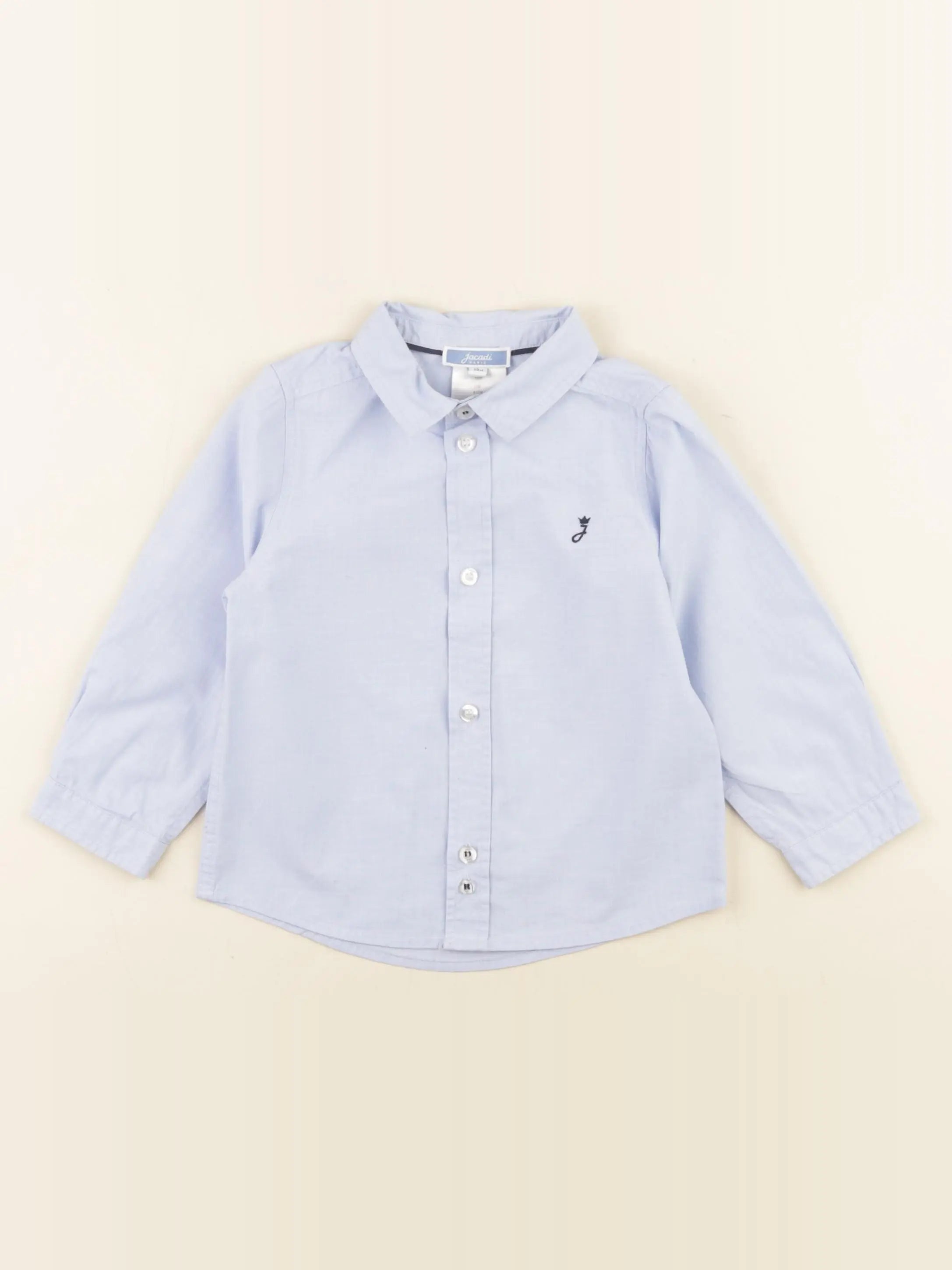 Jacadi - chemise bleu - 18 mois
