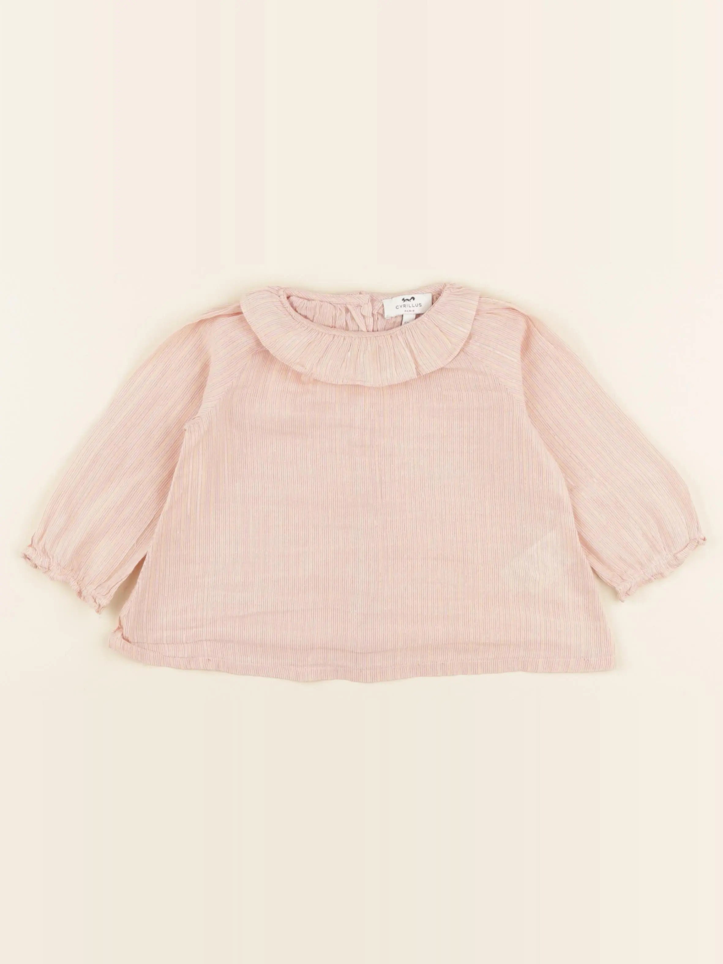 Cyrillus - blouse multicolore - 12 mois