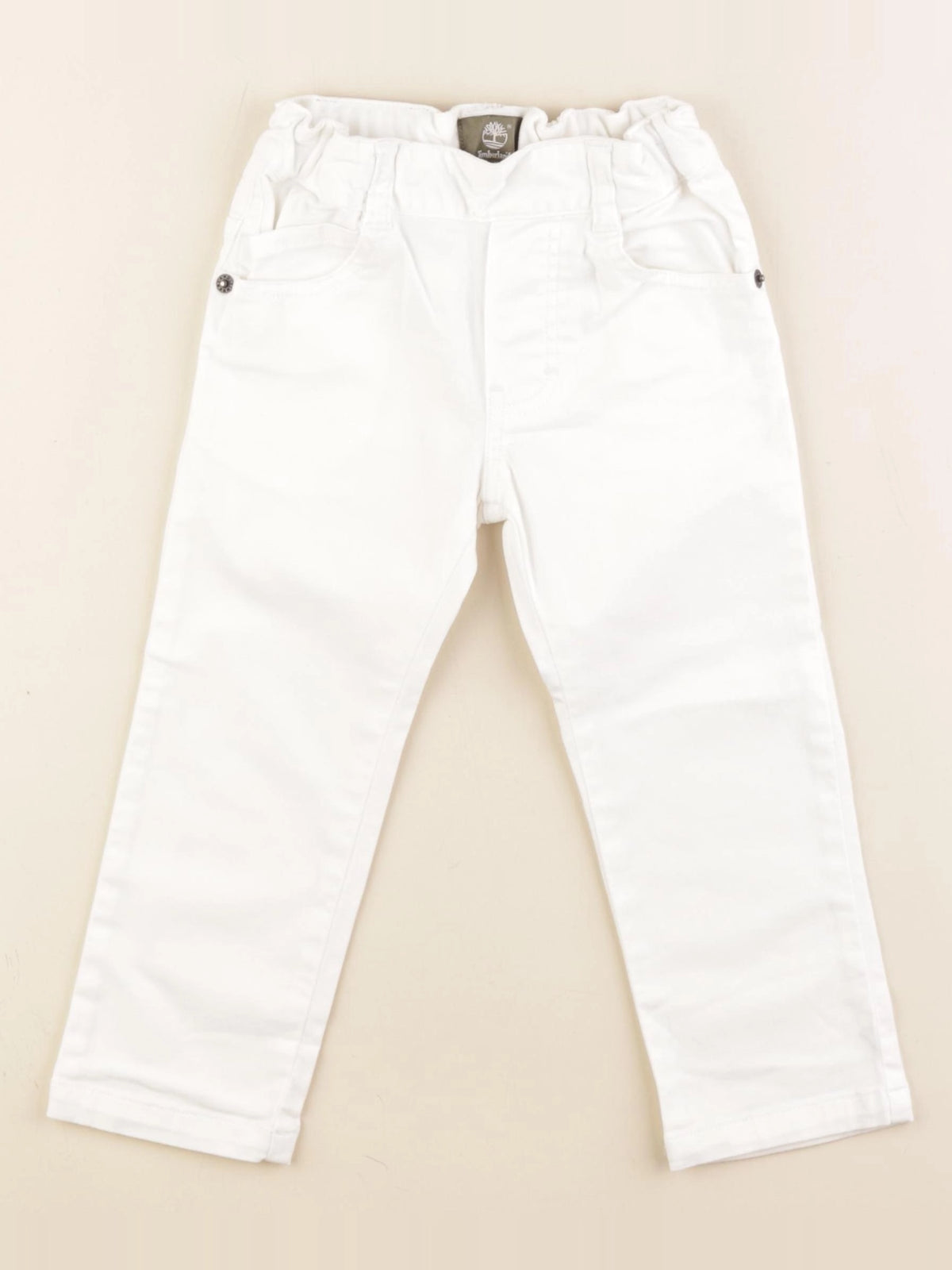 Timberland - jegging blanc - 3 ans