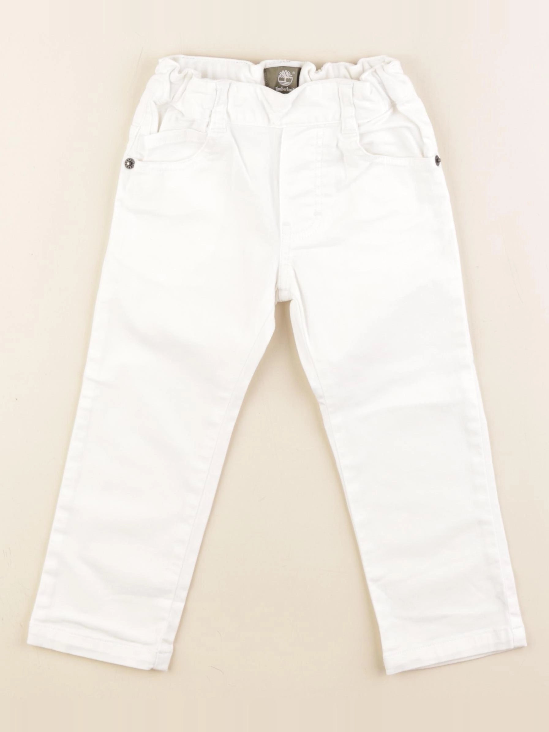 Timberland - jegging blanc - 3 ans
