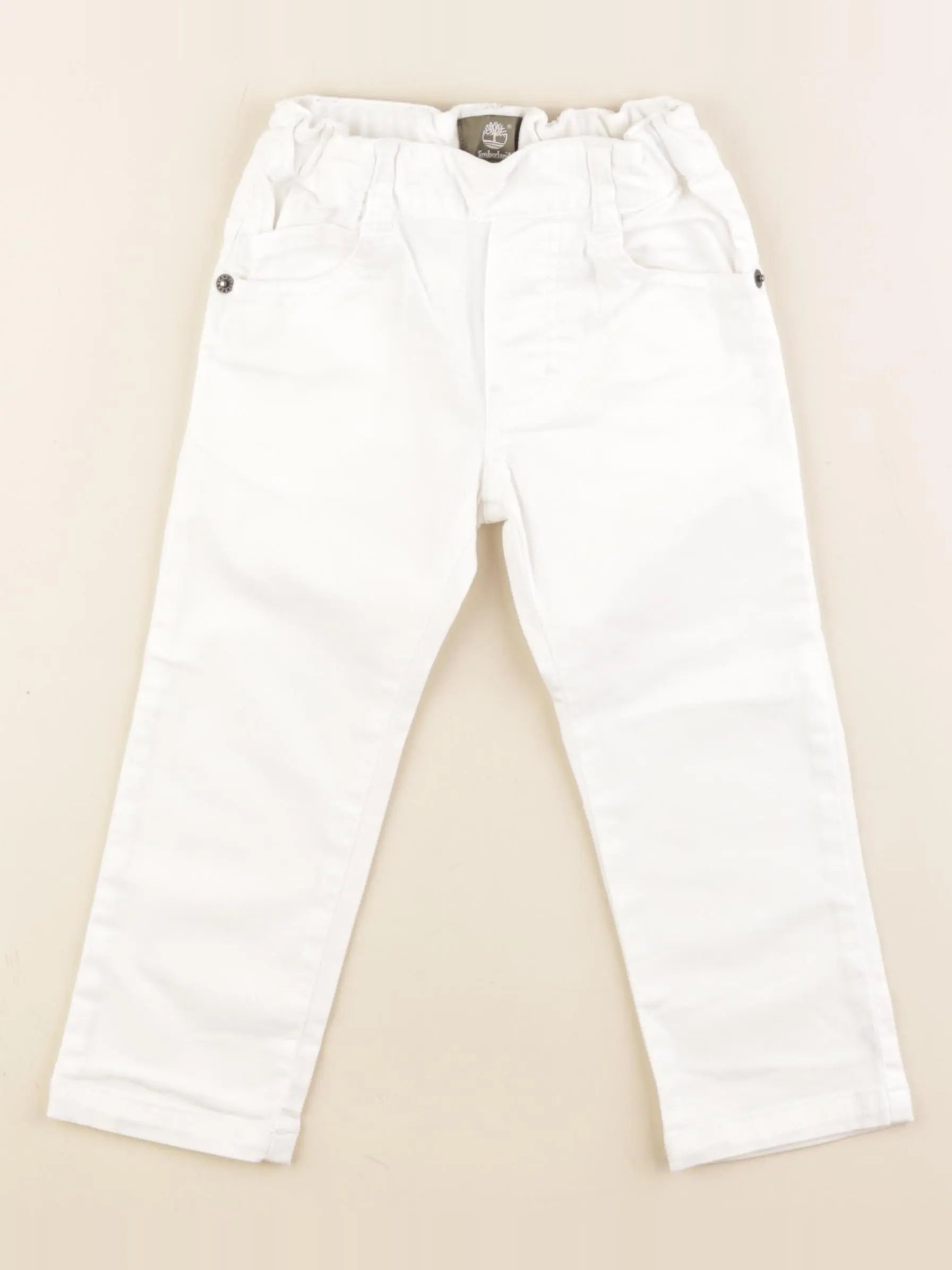 Timberland - jegging blanc - 3 ans