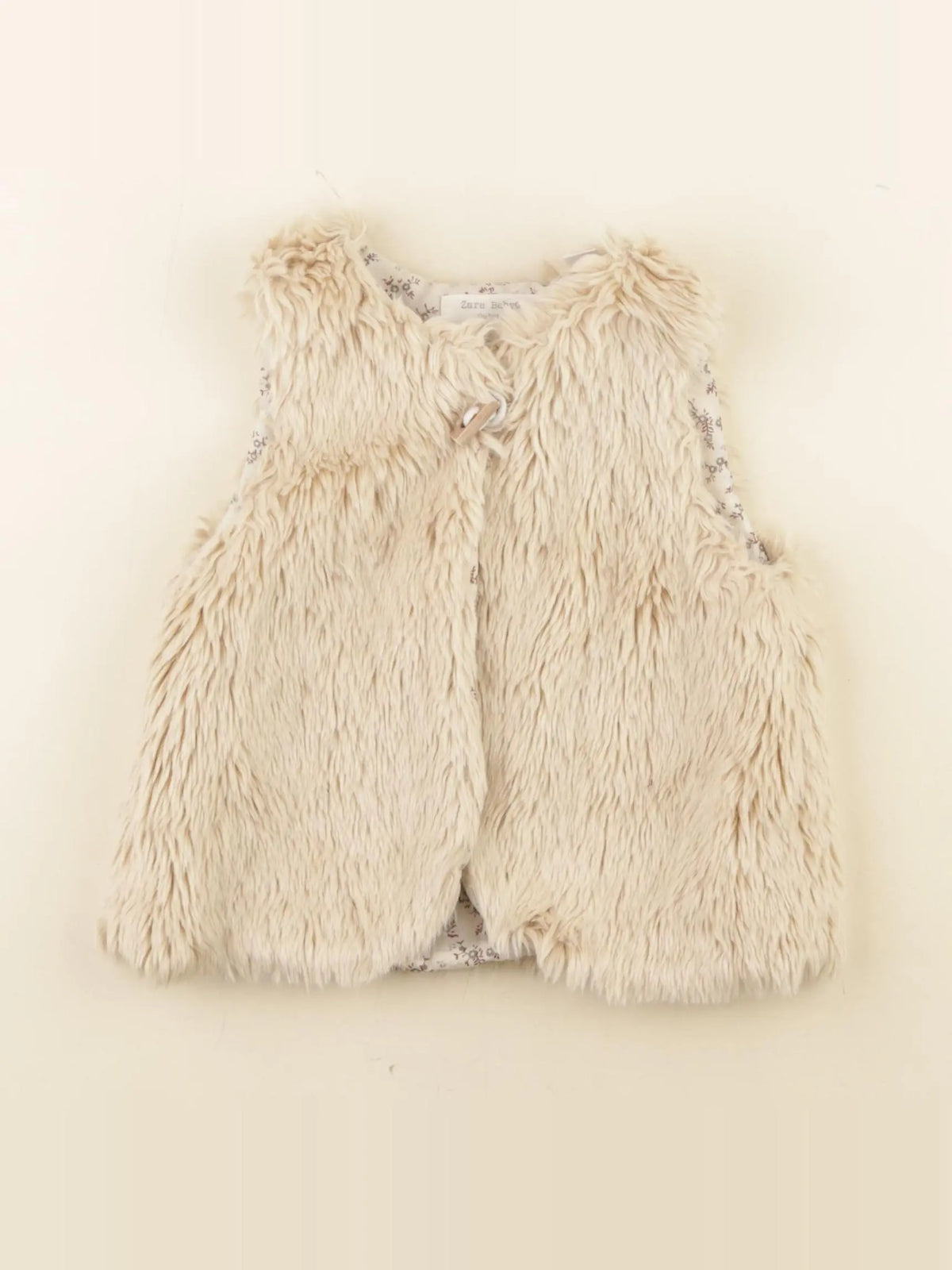 Zara - gilet beige - 2/3 ans