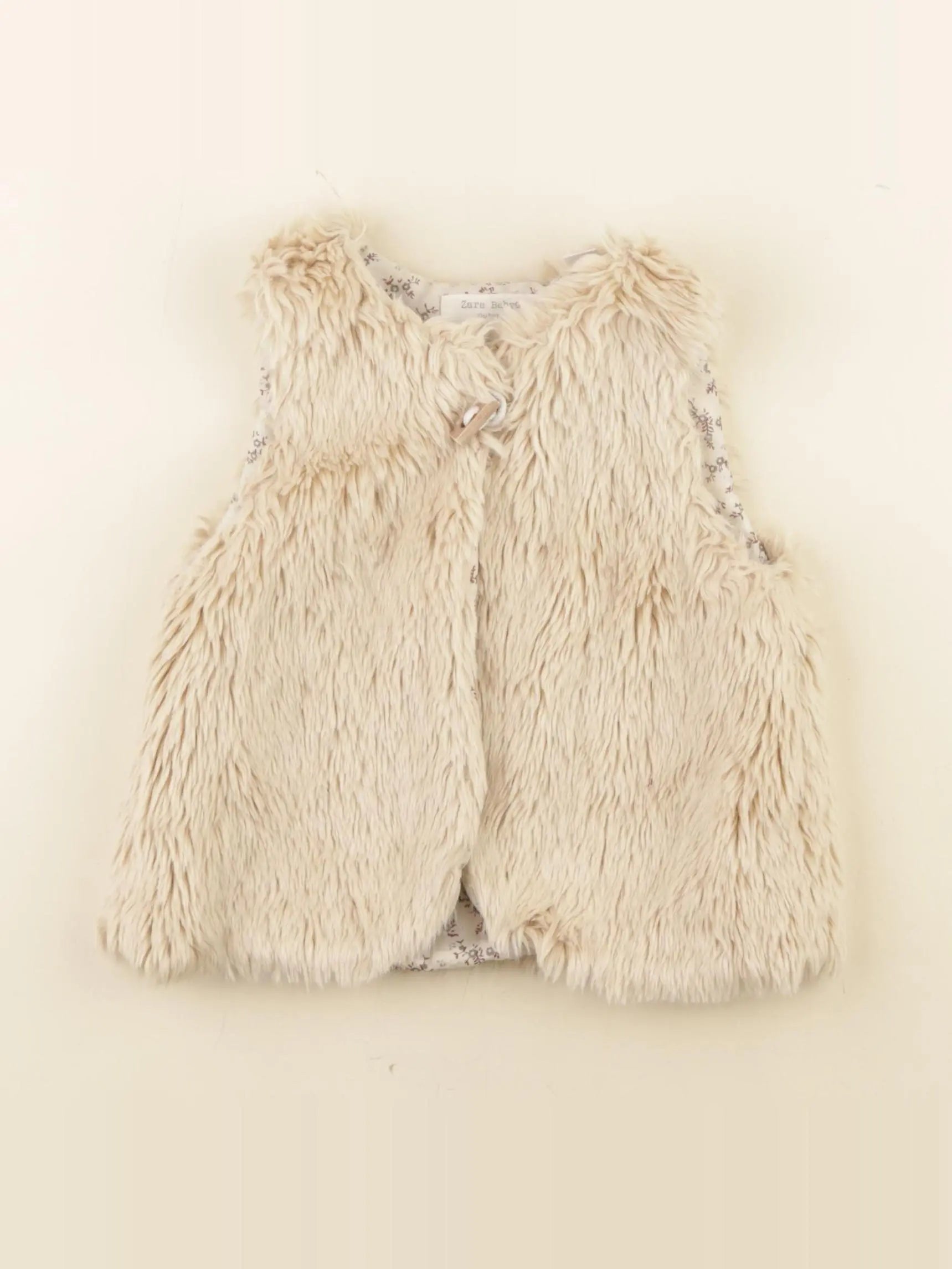 Zara - gilet beige - 2/3 ans