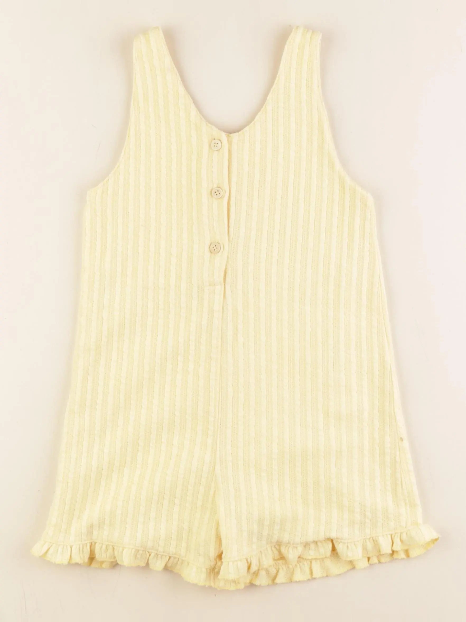 Zara - combinaison jaune - 3/4 ans